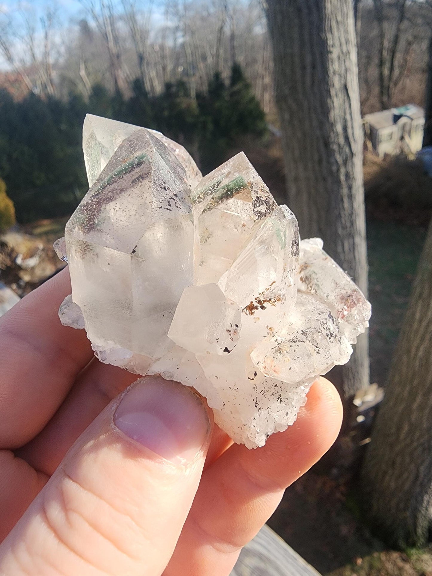 Himalayan Phantom Quartz Kullu Valley, India