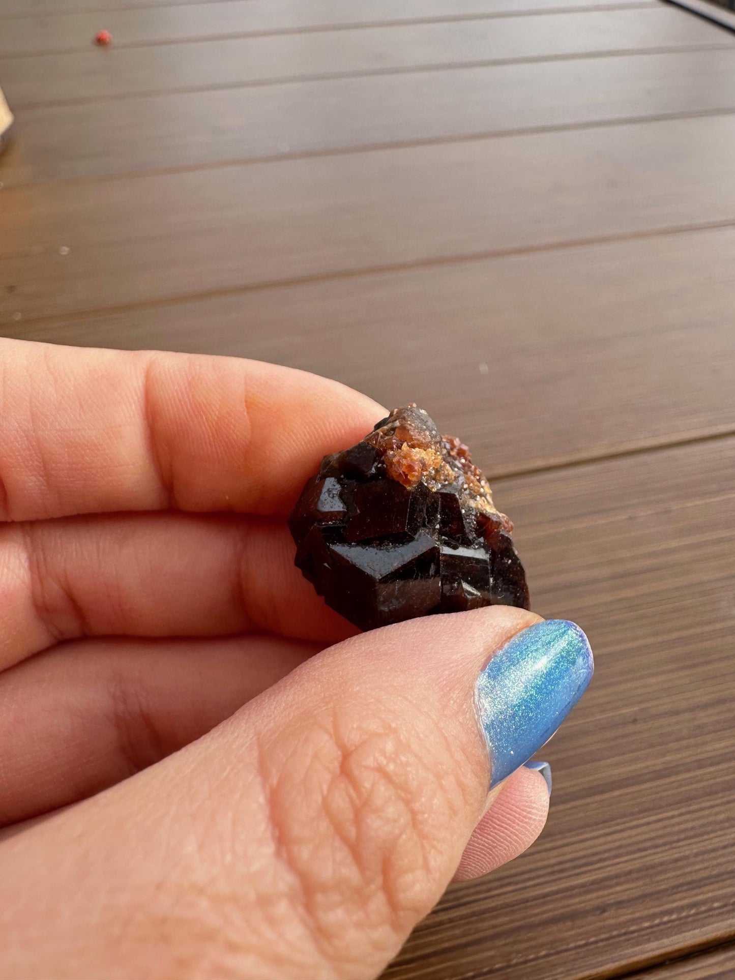 Garnet Cluster from Pakistan