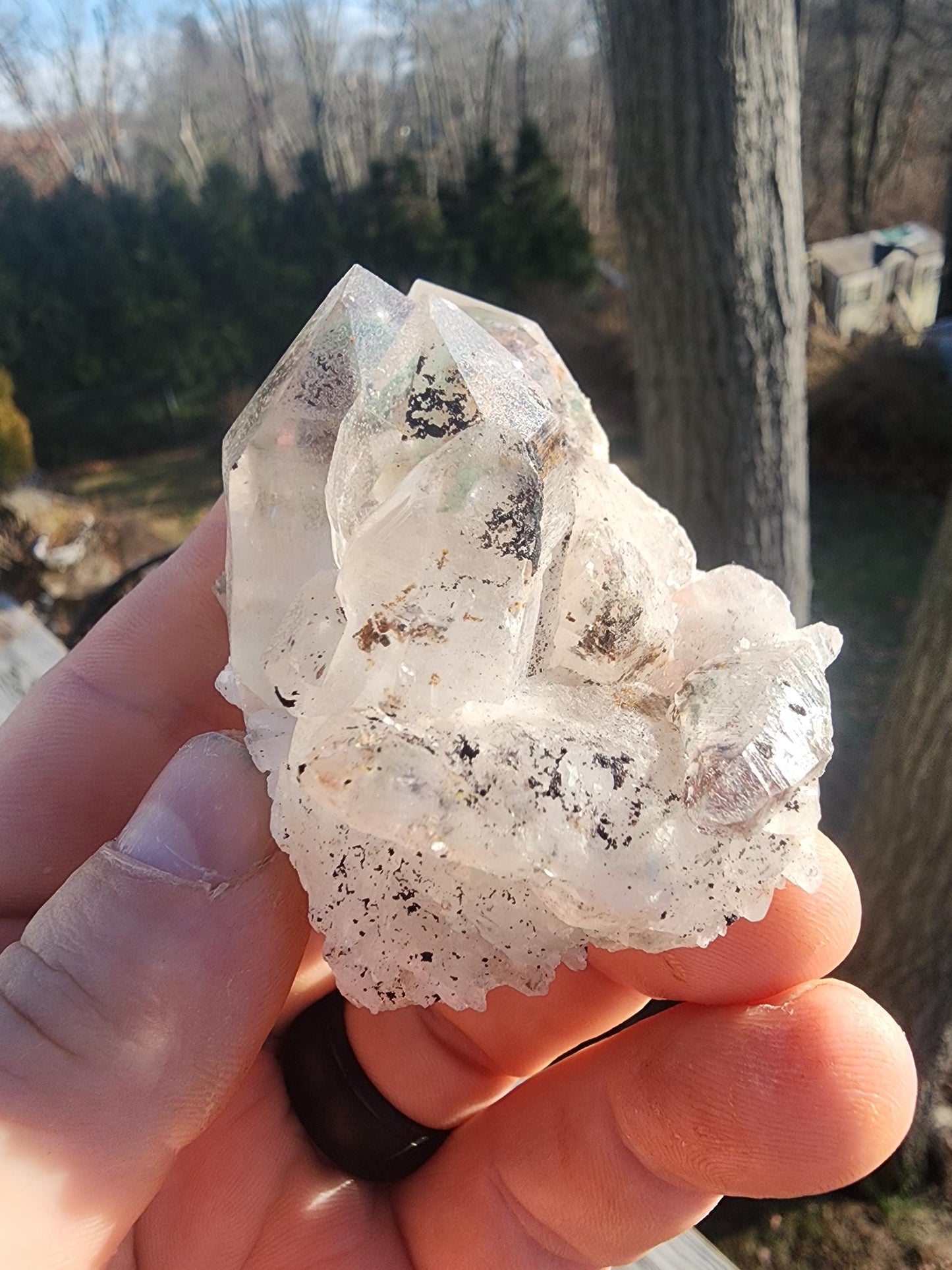 Himalayan Phantom Quartz Kullu Valley, India