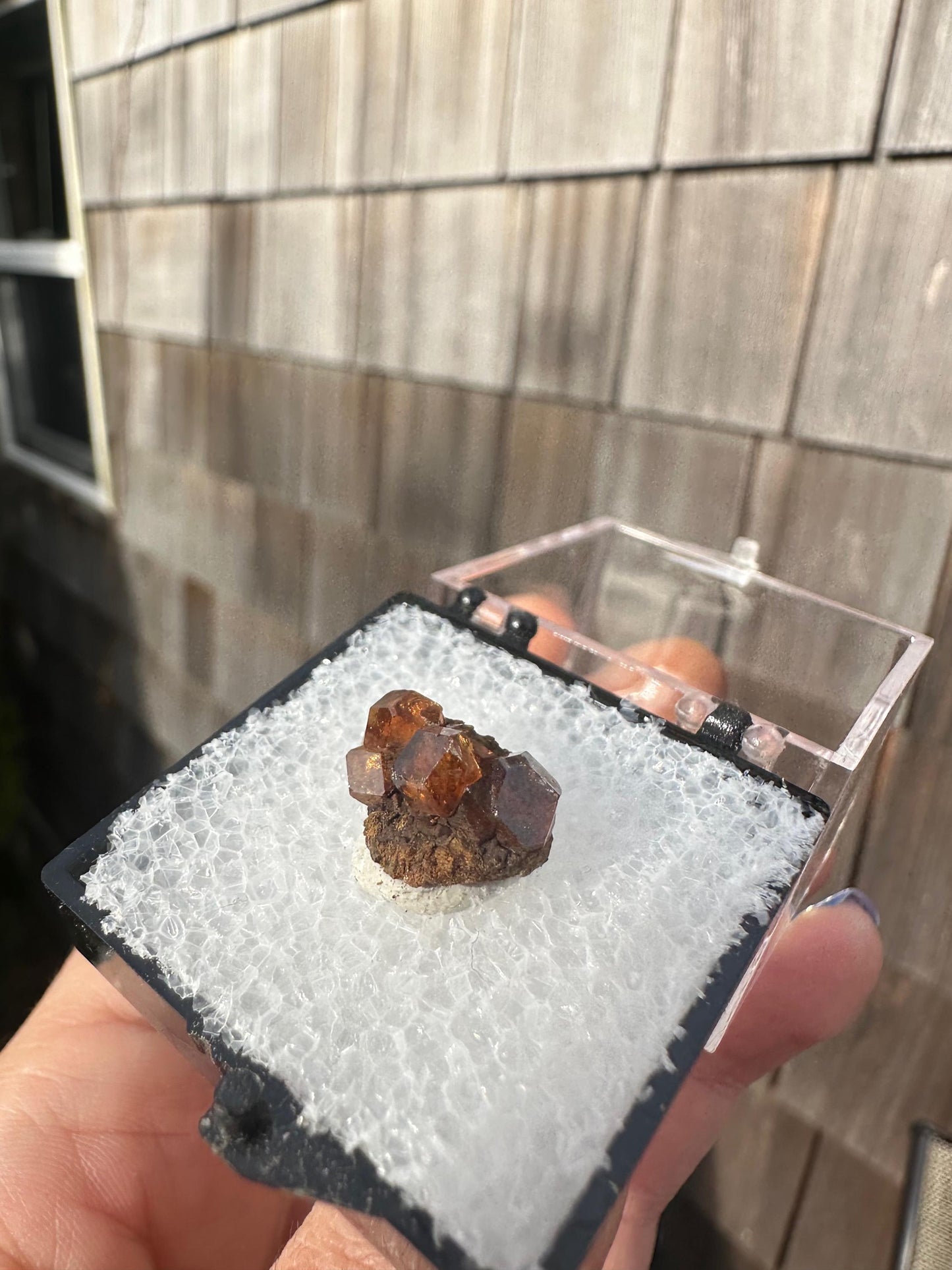 Grossular Garnet Crystals from Vesper Peak Washington USA