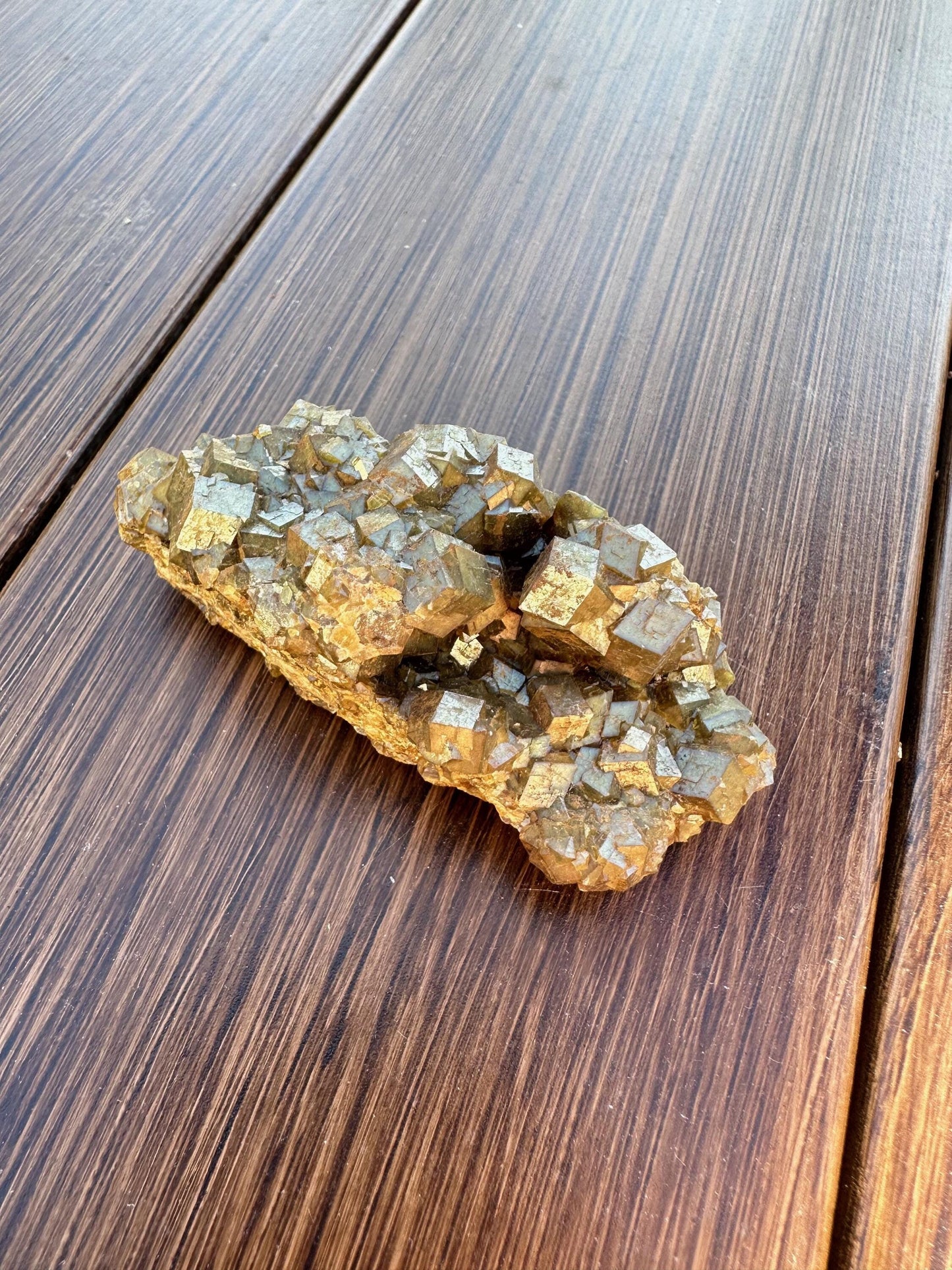 Iridescent Andradite Garnet Crystals from Arizona USA