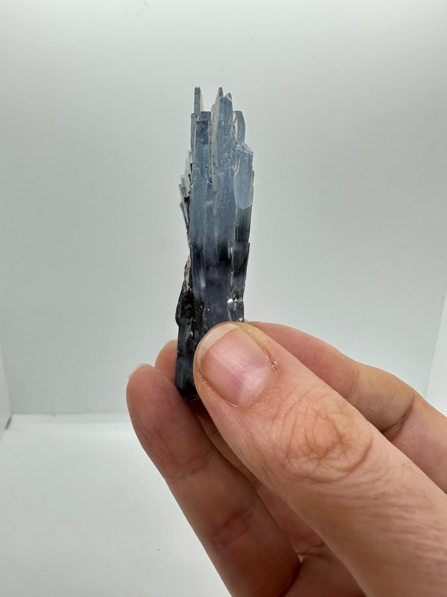 Blue Barite Cluster from Morocco