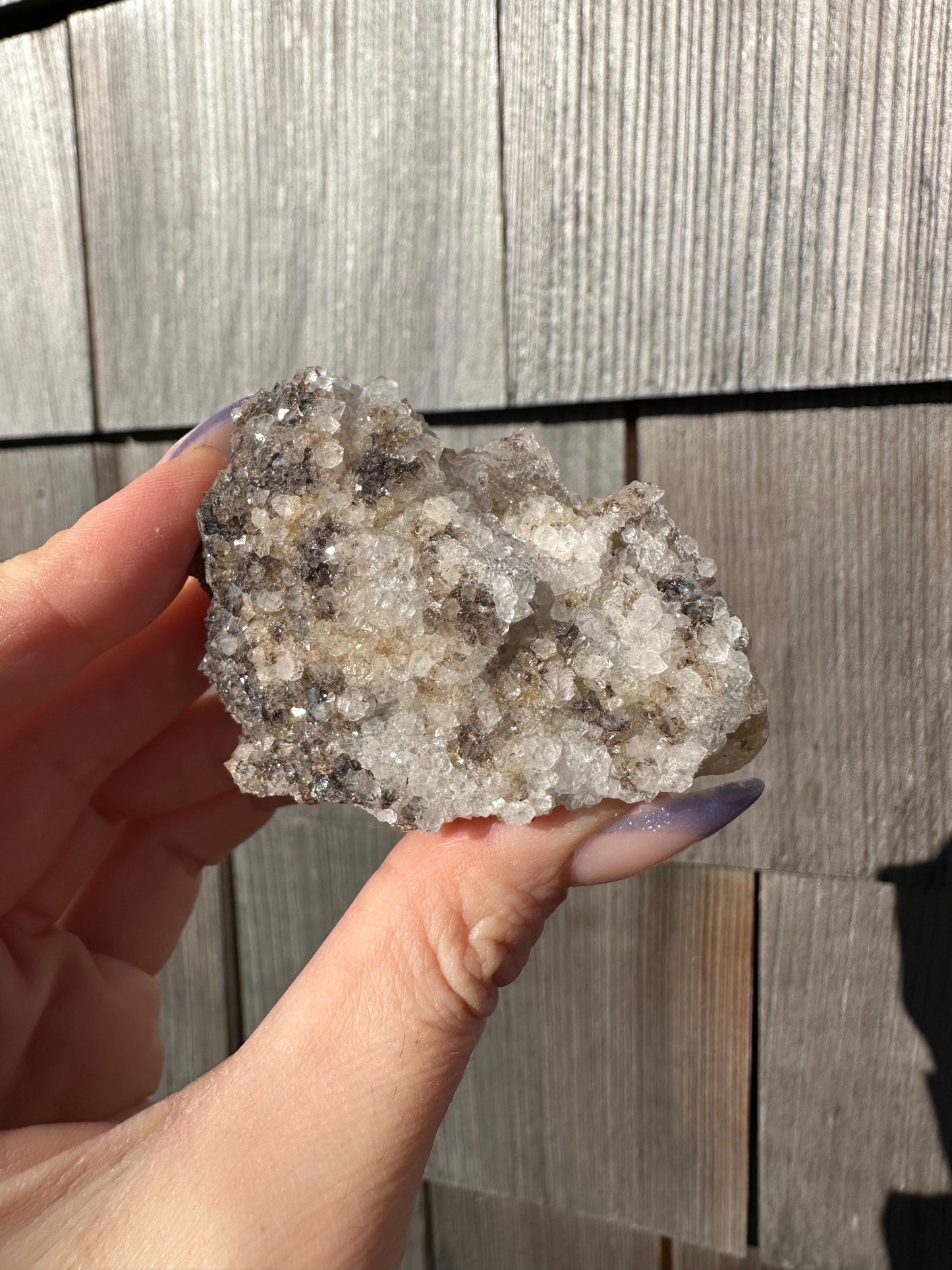 Yellow Fluorite with Quartz from Diana Maria Mine, England