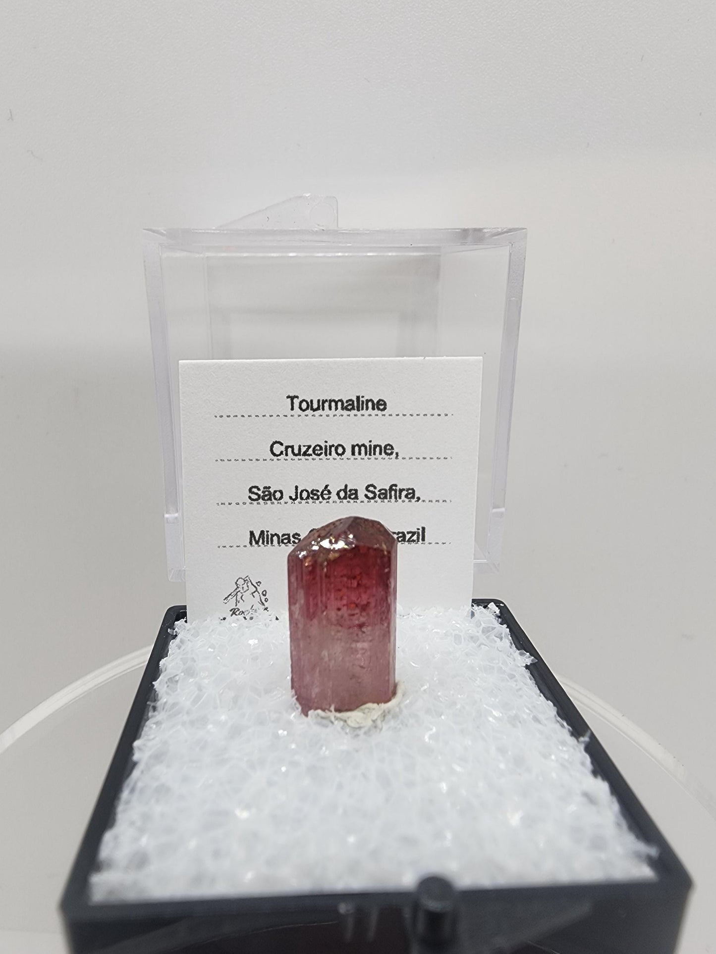 Cruzeiro 2024 Lipstick Tourmaline from Minas Gerais, Brazil
