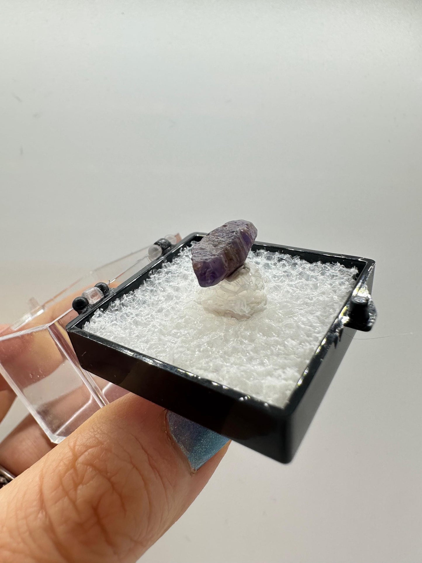 Purple Sapphire Crystal from Sri Lanka