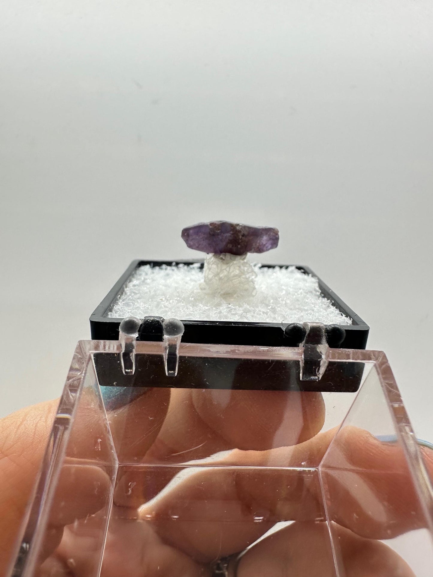 Purple Sapphire Crystal from Sri Lanka