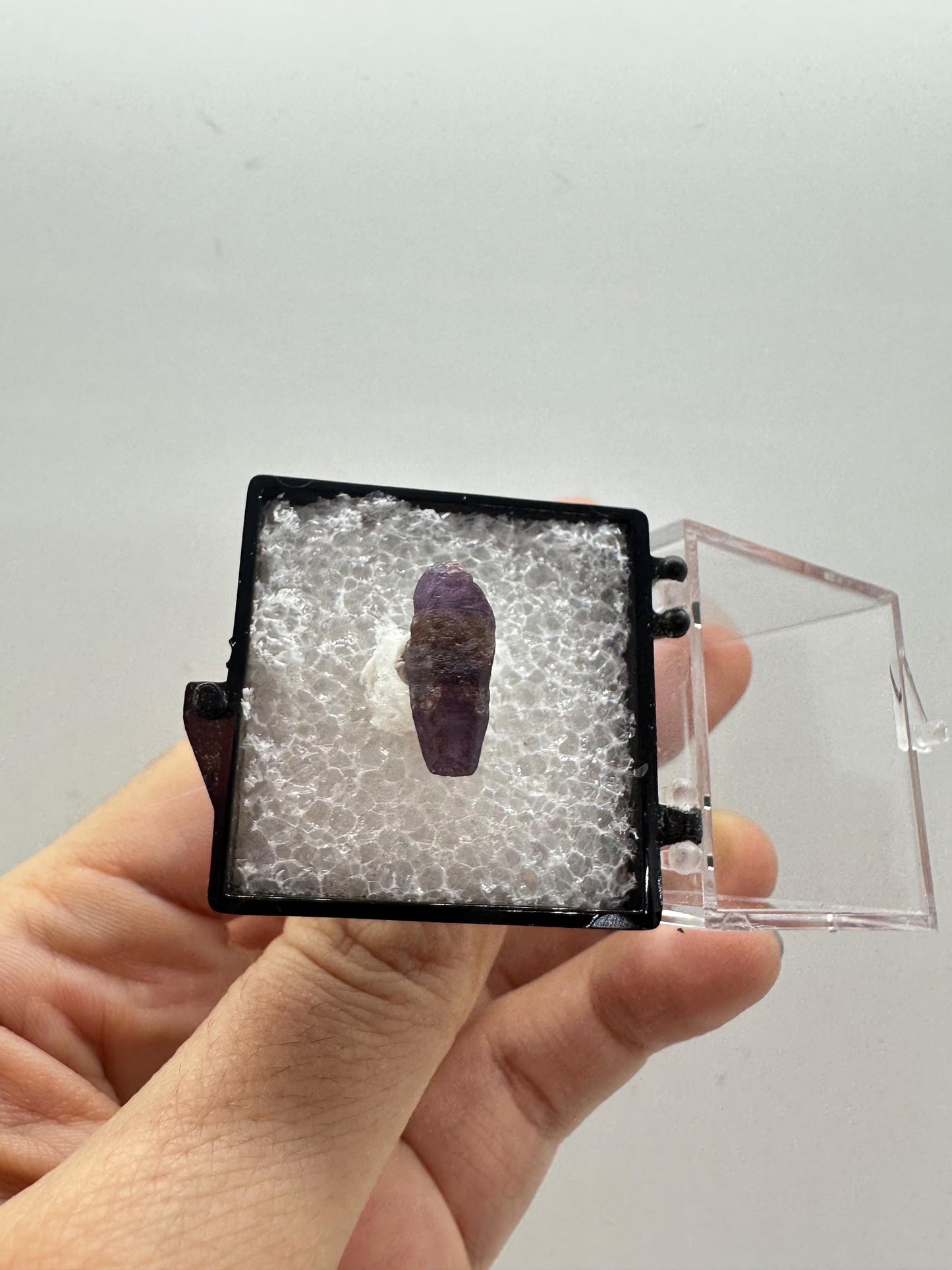 Purple Sapphire Crystal from Sri Lanka