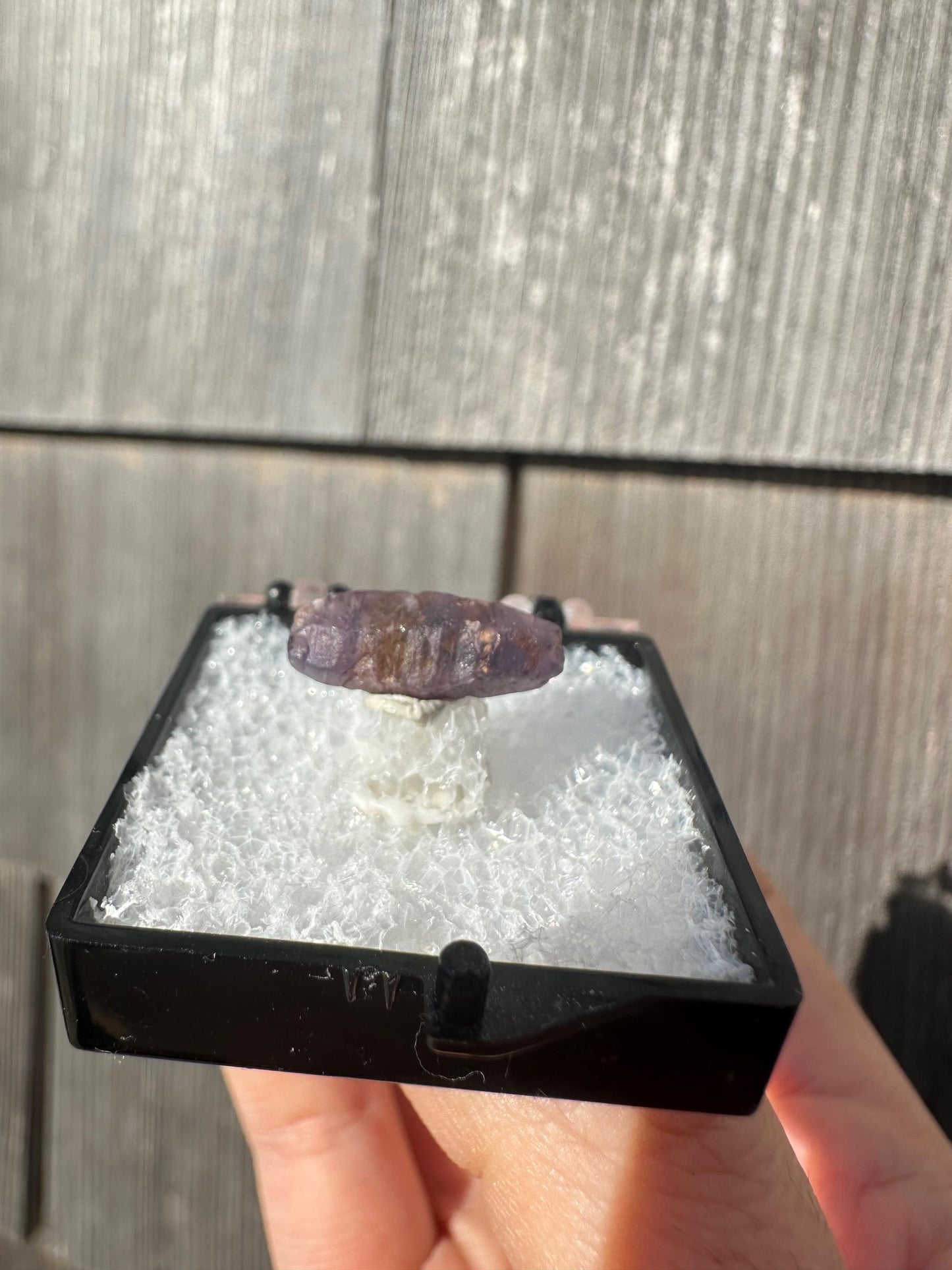 Purple Sapphire Crystal from Sri Lanka