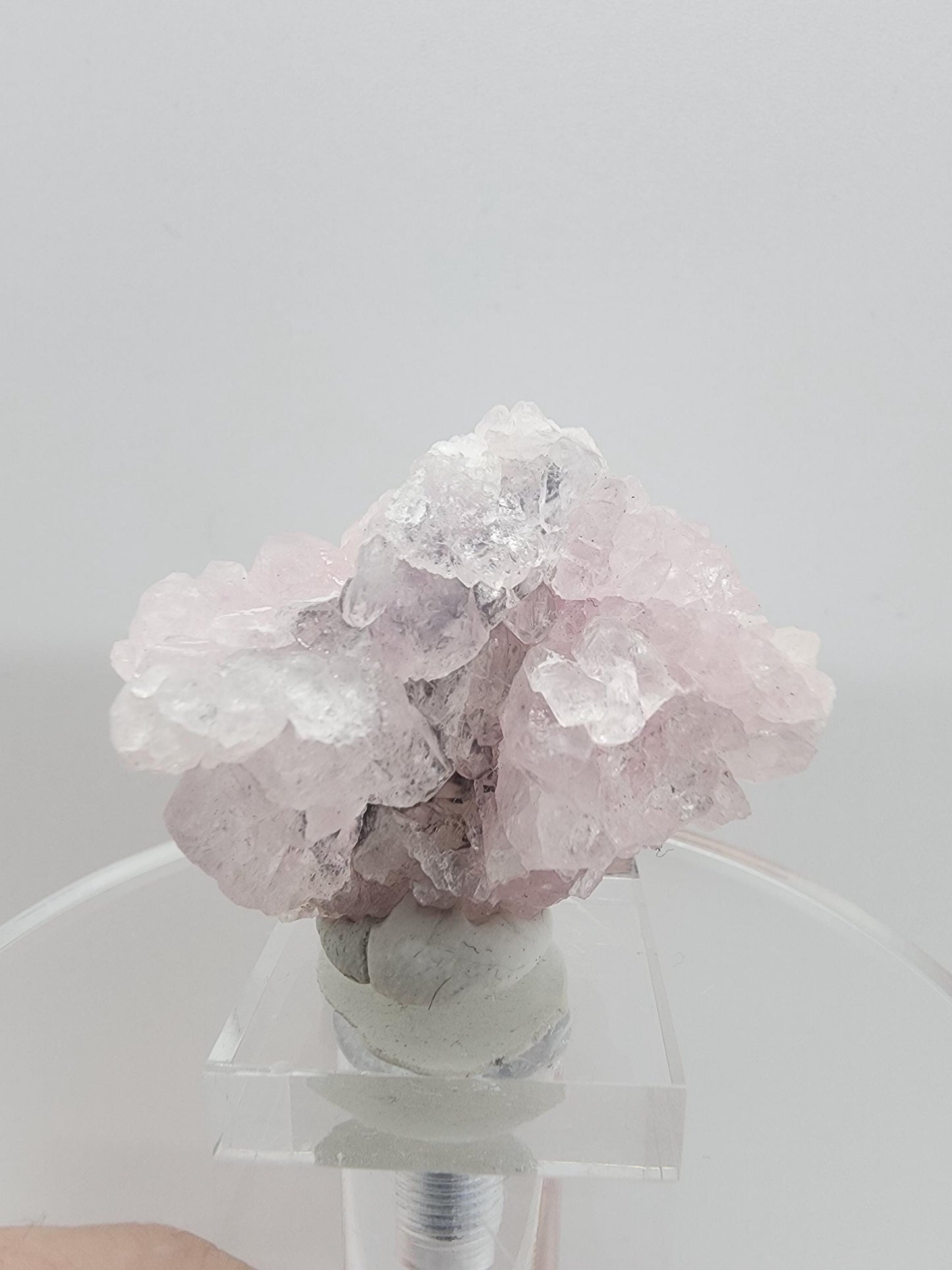 Pitorra Mine Elestial Rose Quartz from Brazil
