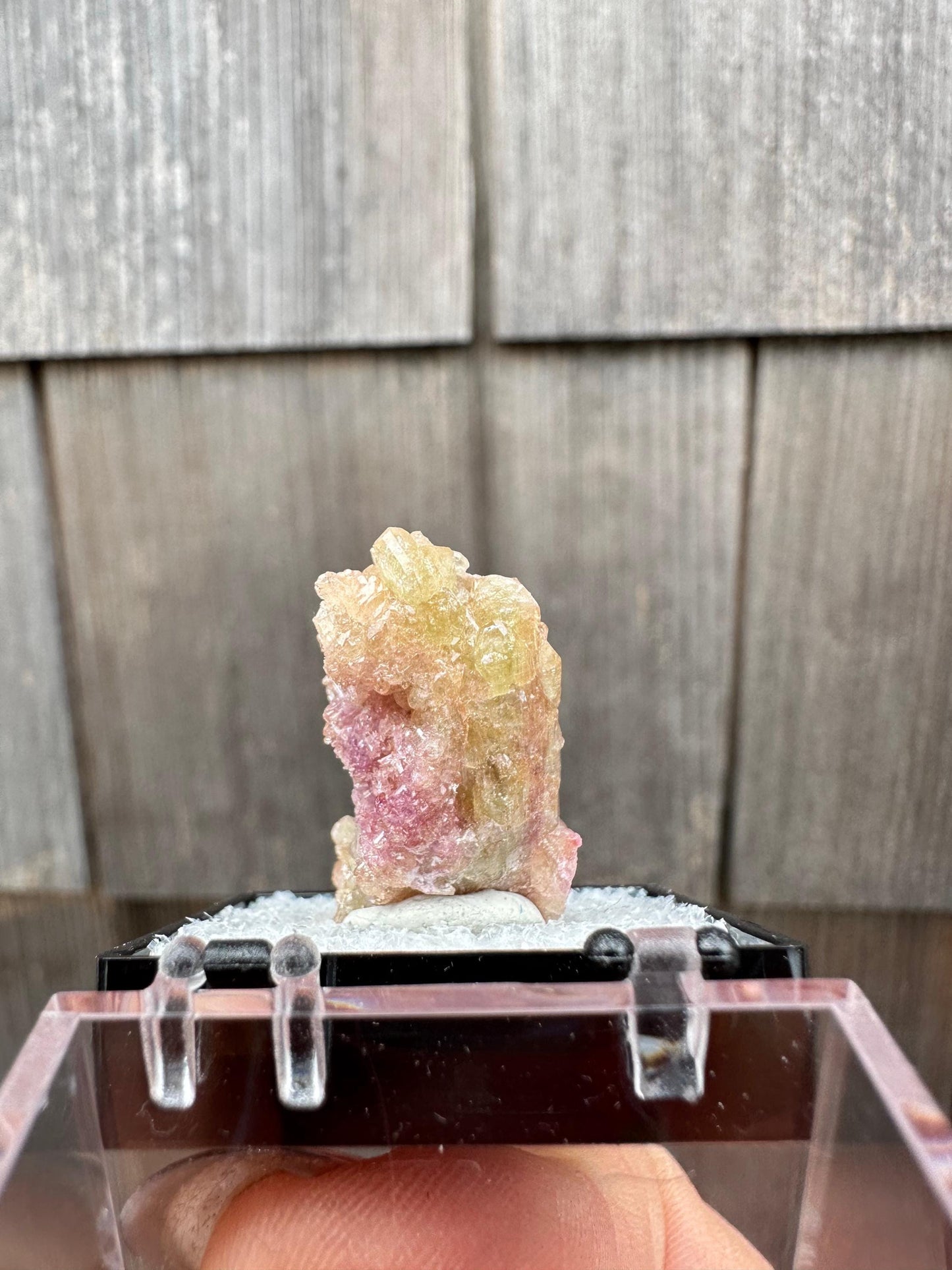 Vesuvianite Crystal Cluster from Jeffrey Mine Canada