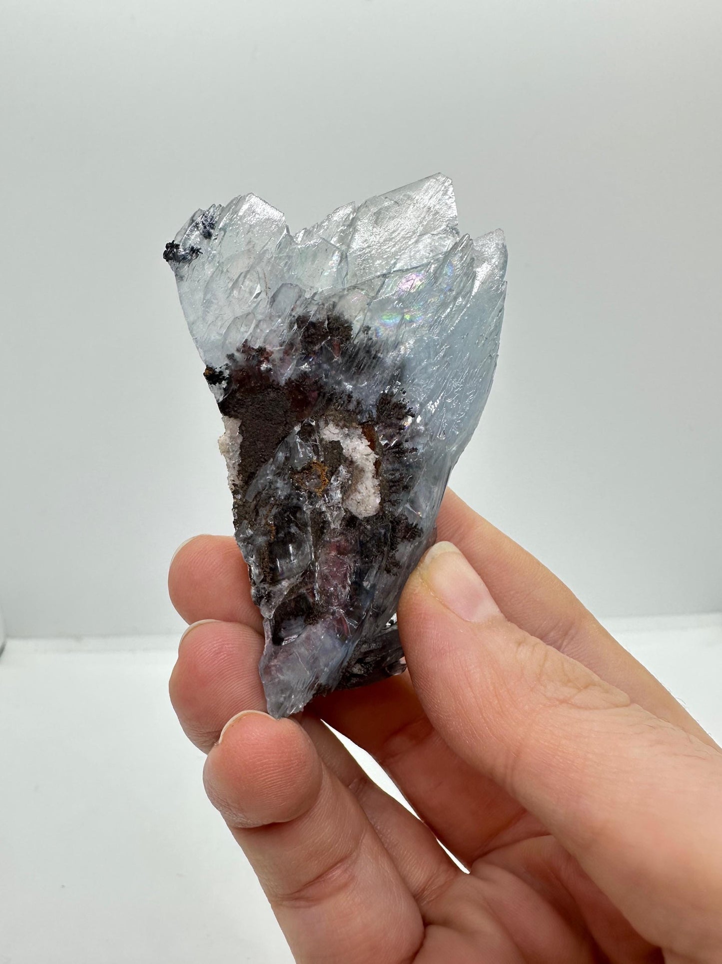 Blue Barite Cluster from Morocco