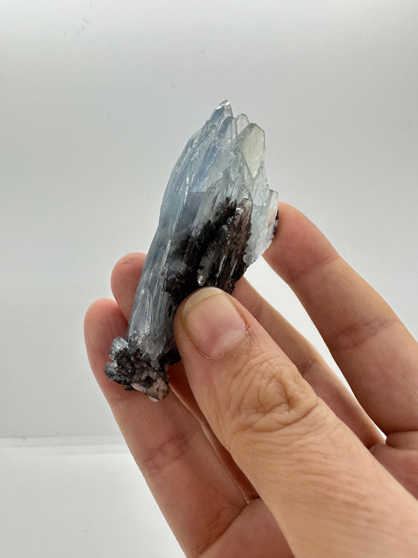 Blue Barite Cluster from Morocco