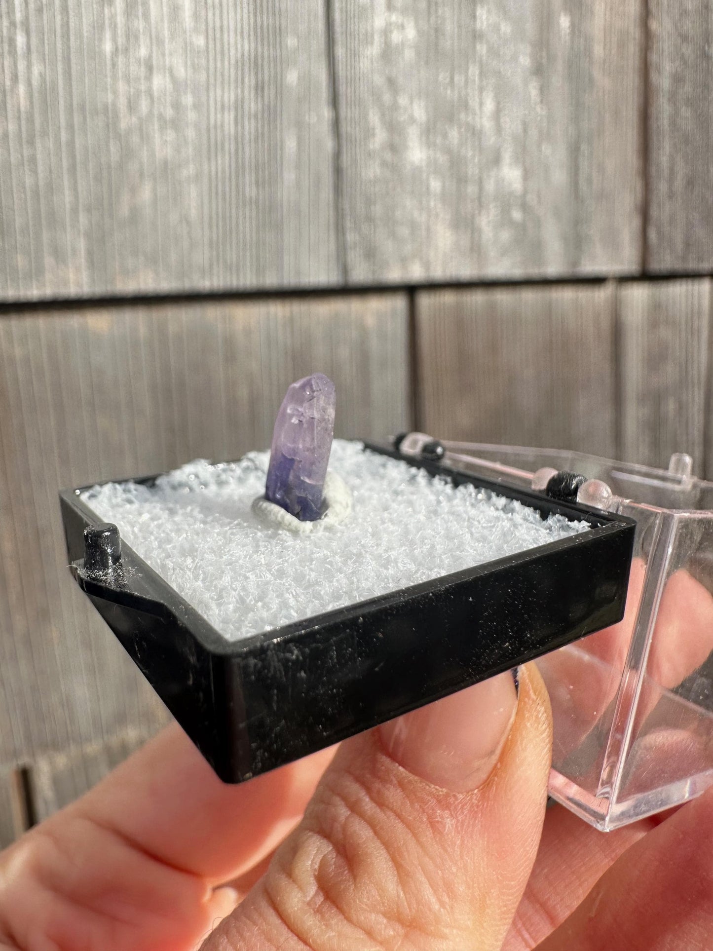 Terminated Tanzanite Crystal from Tanzania