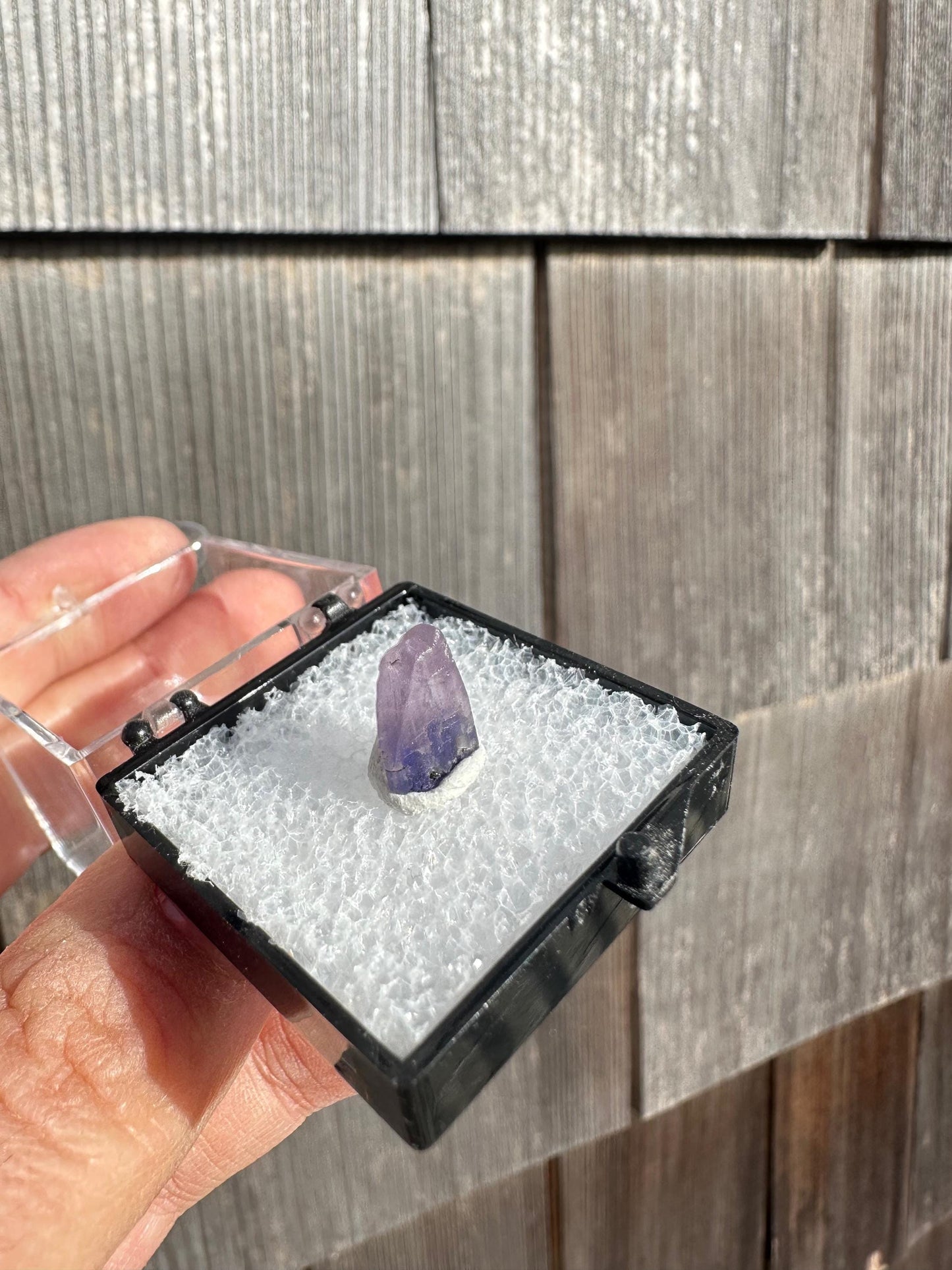Terminated Tanzanite Crystal from Tanzania