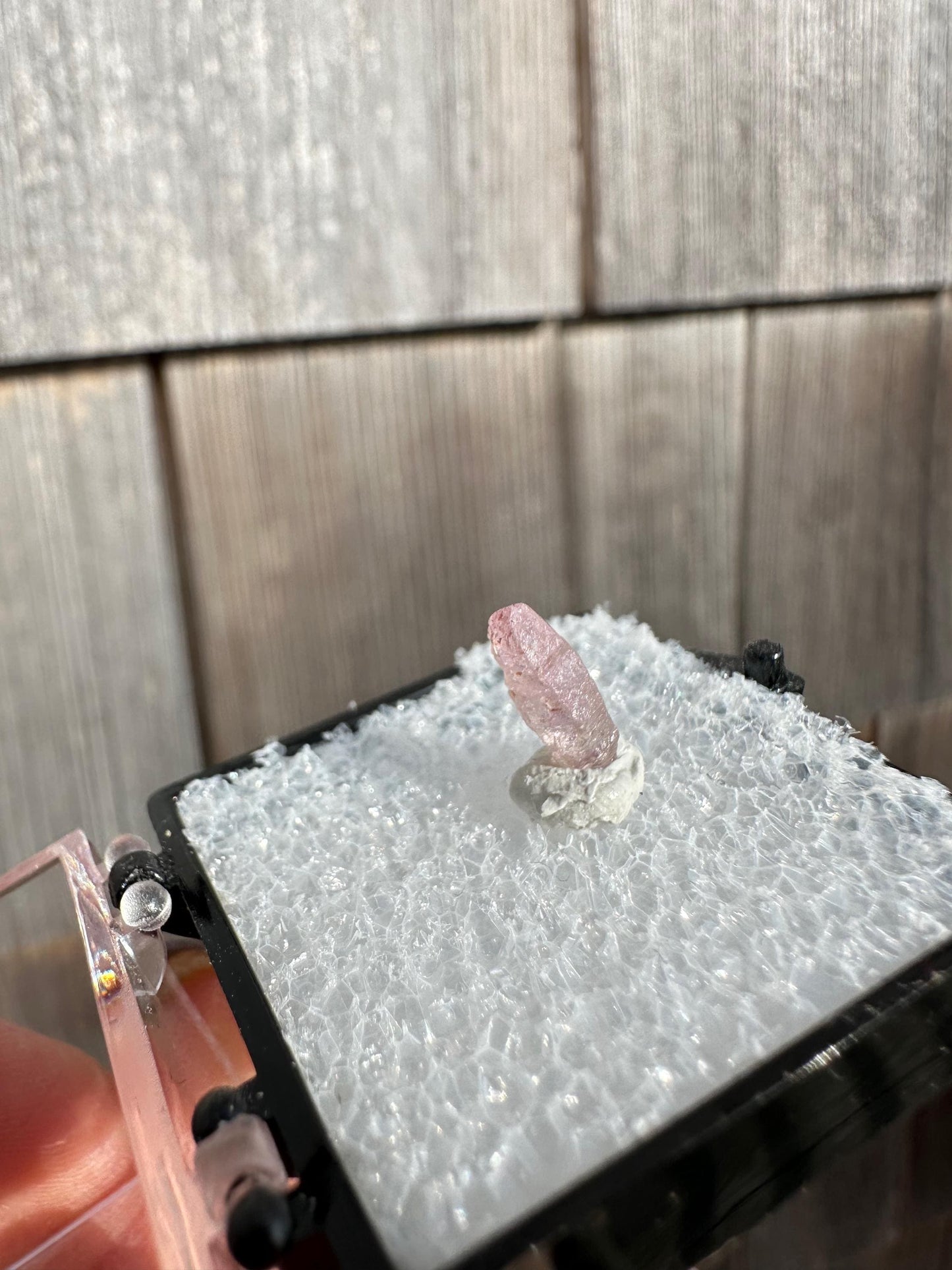 Pink Sapphire Crystal from Sri Lanka