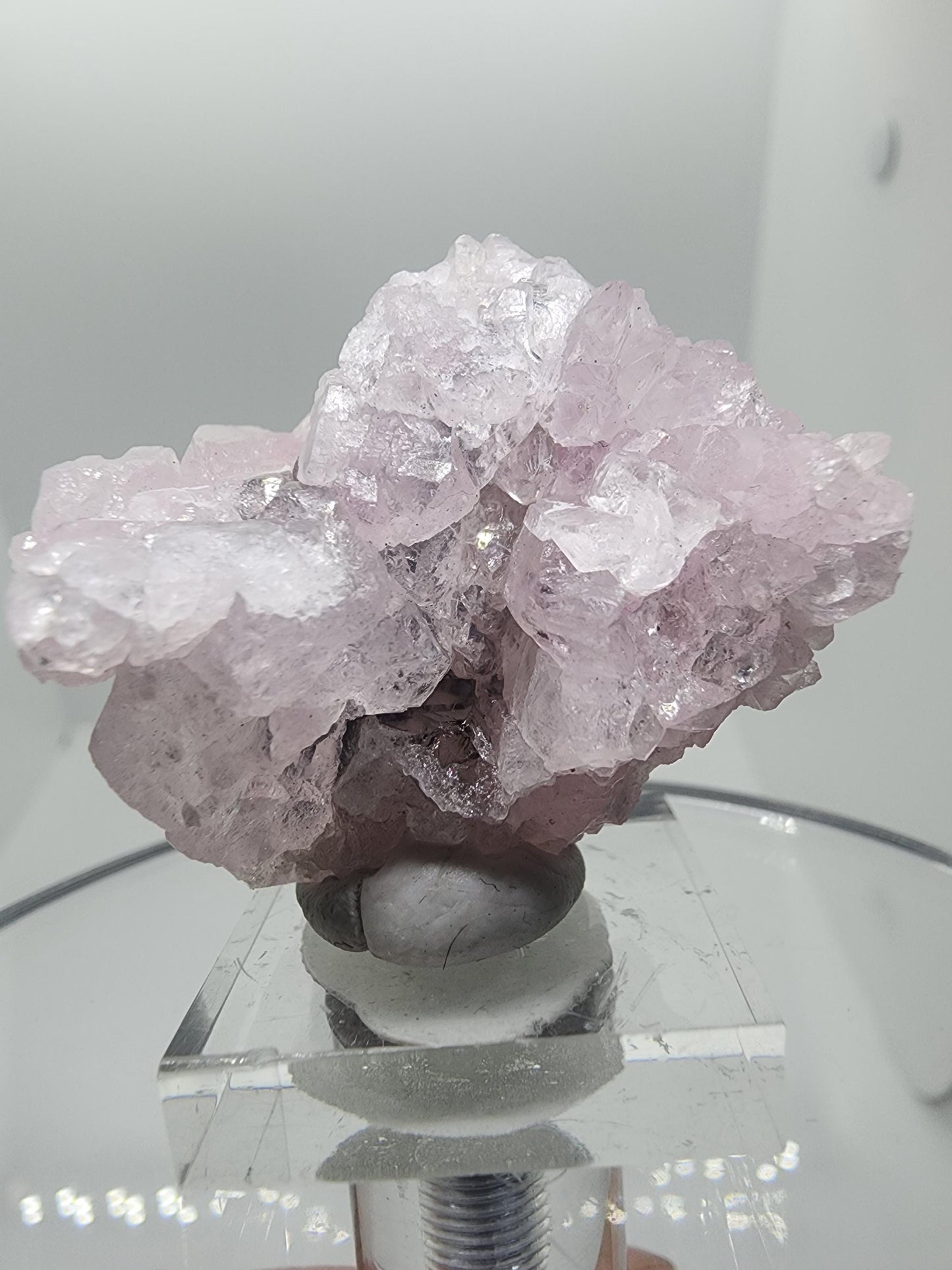 Pitorra Mine Elestial Rose Quartz from Brazil