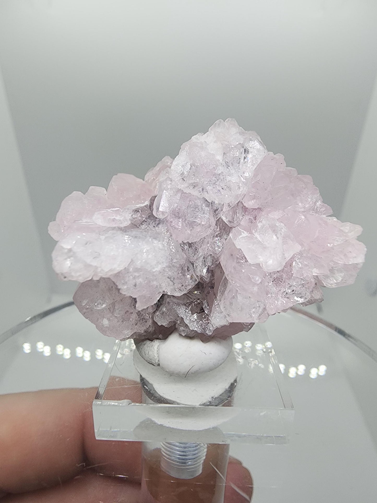 Pitorra Mine Elestial Rose Quartz from Brazil