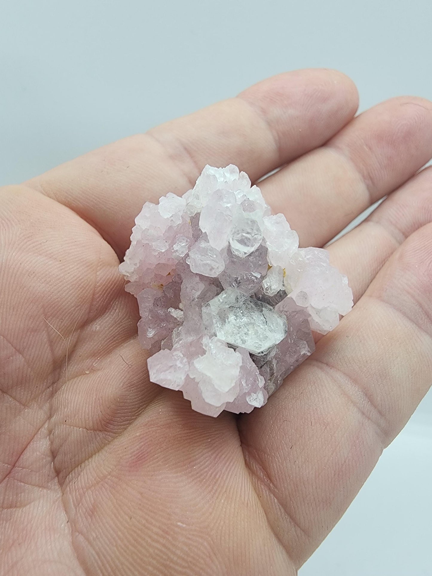 Pitorra Mine Elestial Rose Quartz from Brazil