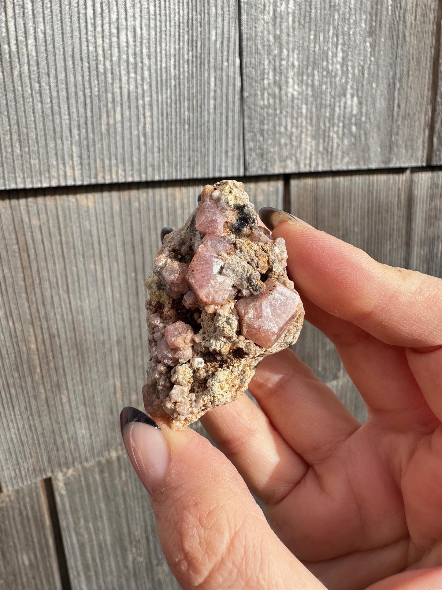 Pink Grossular Garnet from Xalostoc, Mexico