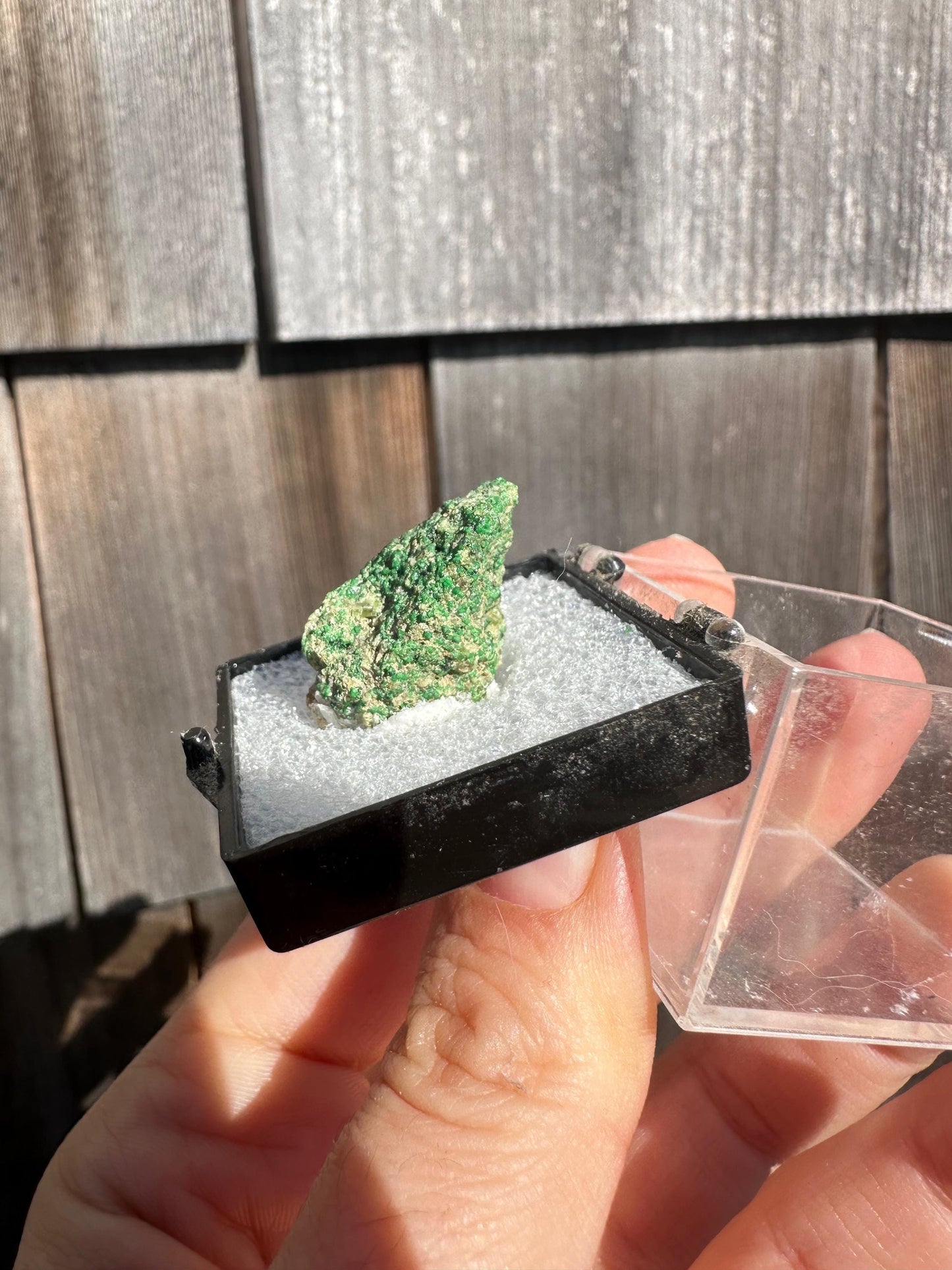 Chromium Grossular Garnet from Orford Nickel Mine Canada