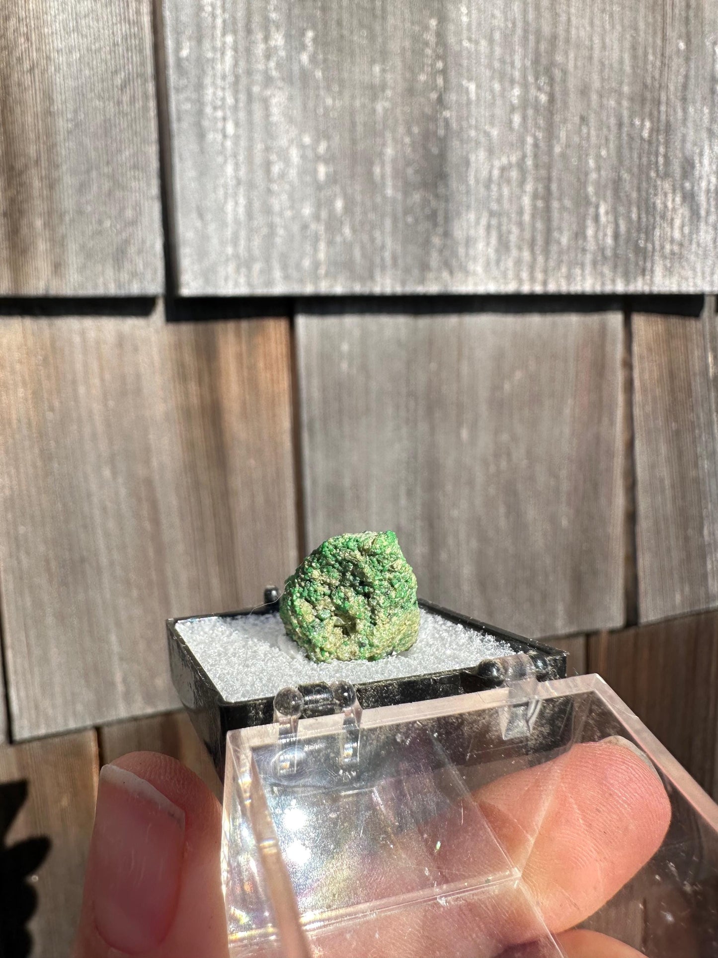Chromium Grossular Garnet from Orford Nickel Mine Canada