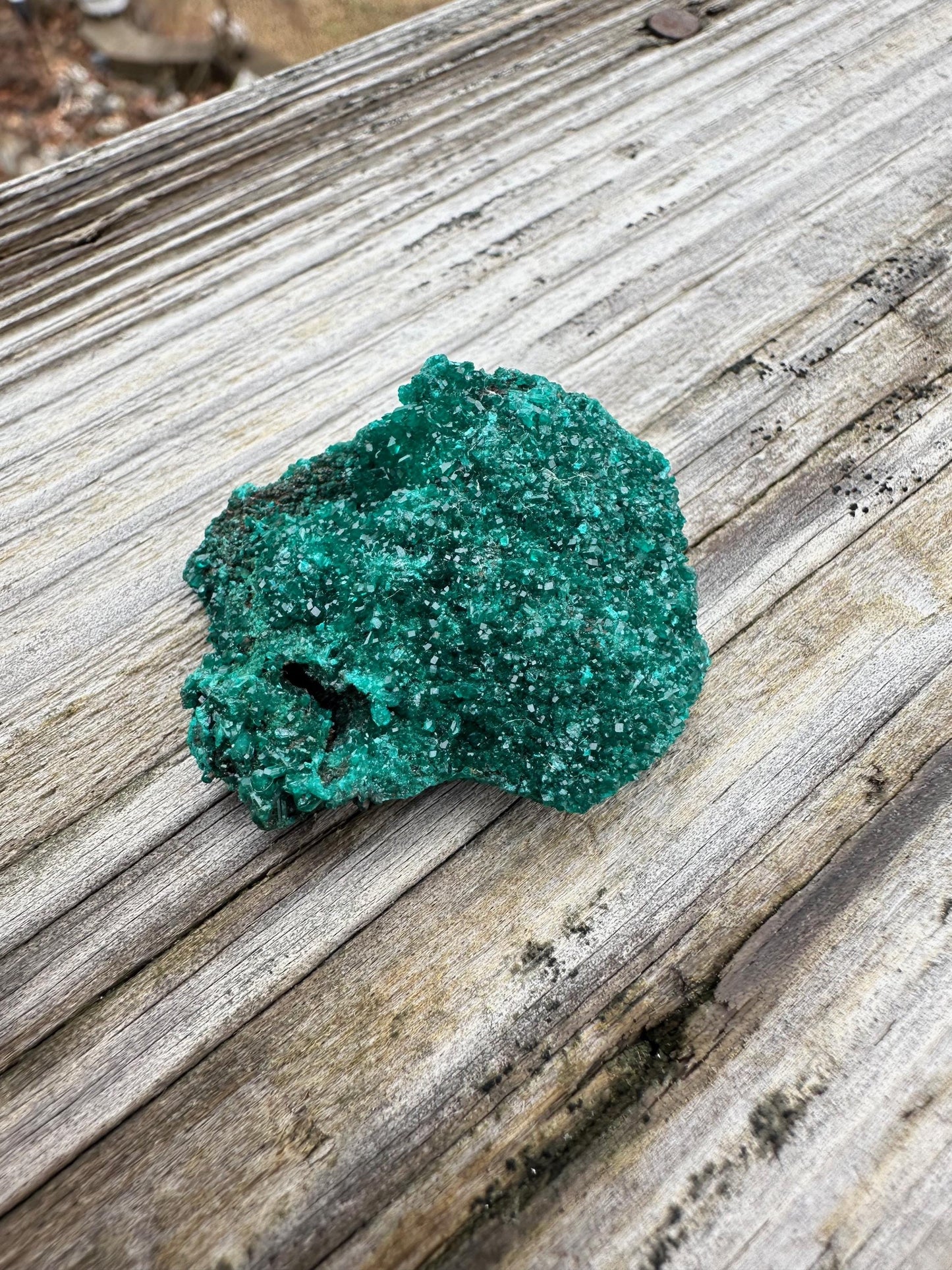 Dioptase Crystals from Congo