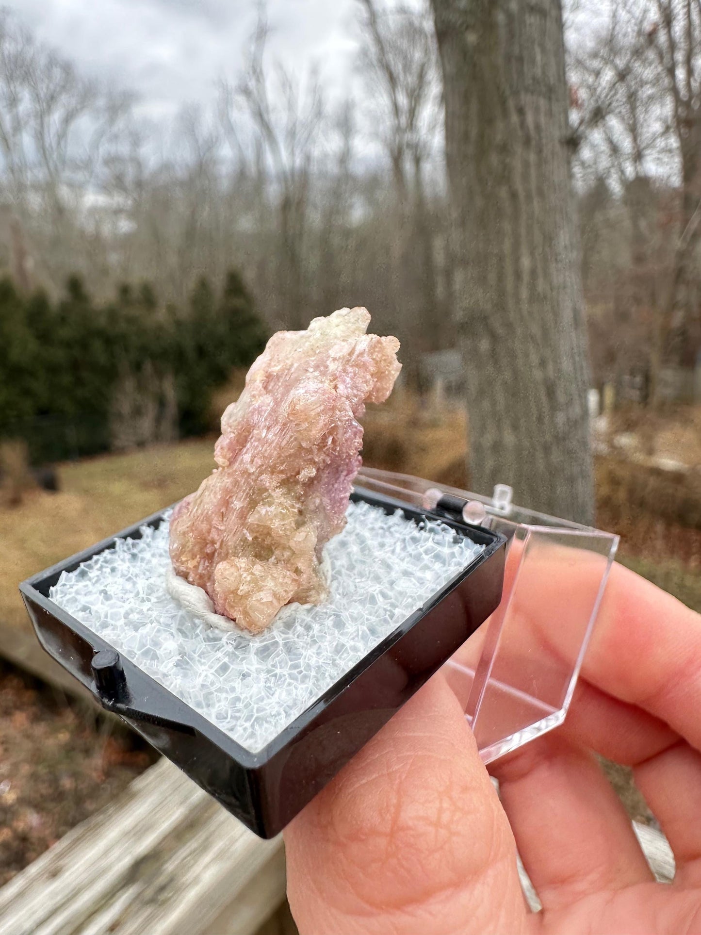 Vesuvianite Crystal Cluster from Jeffrey Mine Canada