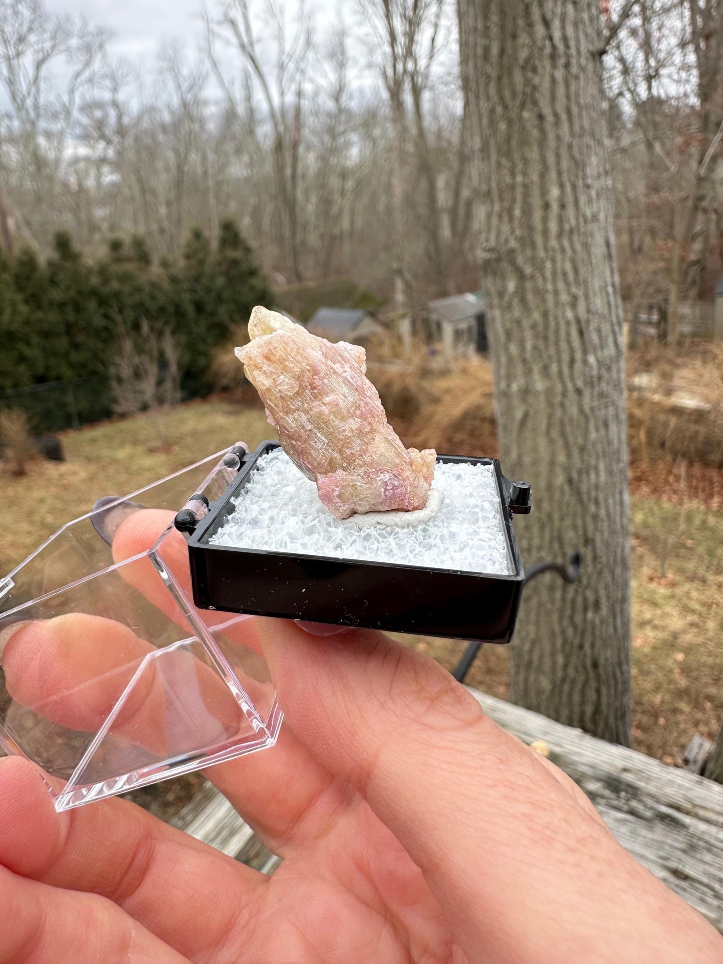 Vesuvianite Crystal Cluster from Jeffrey Mine Canada