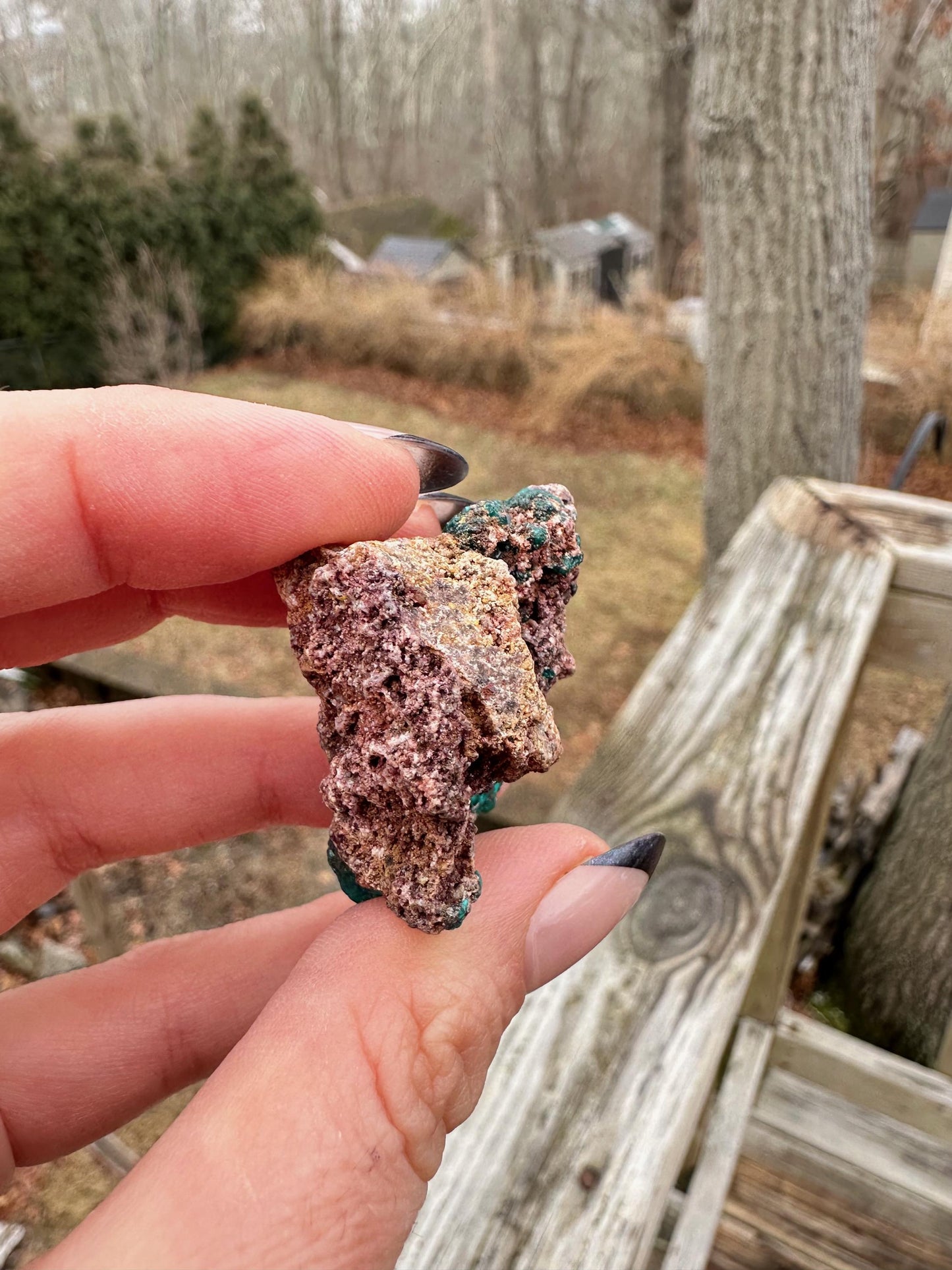 Dioptase with Mimetite from Congo