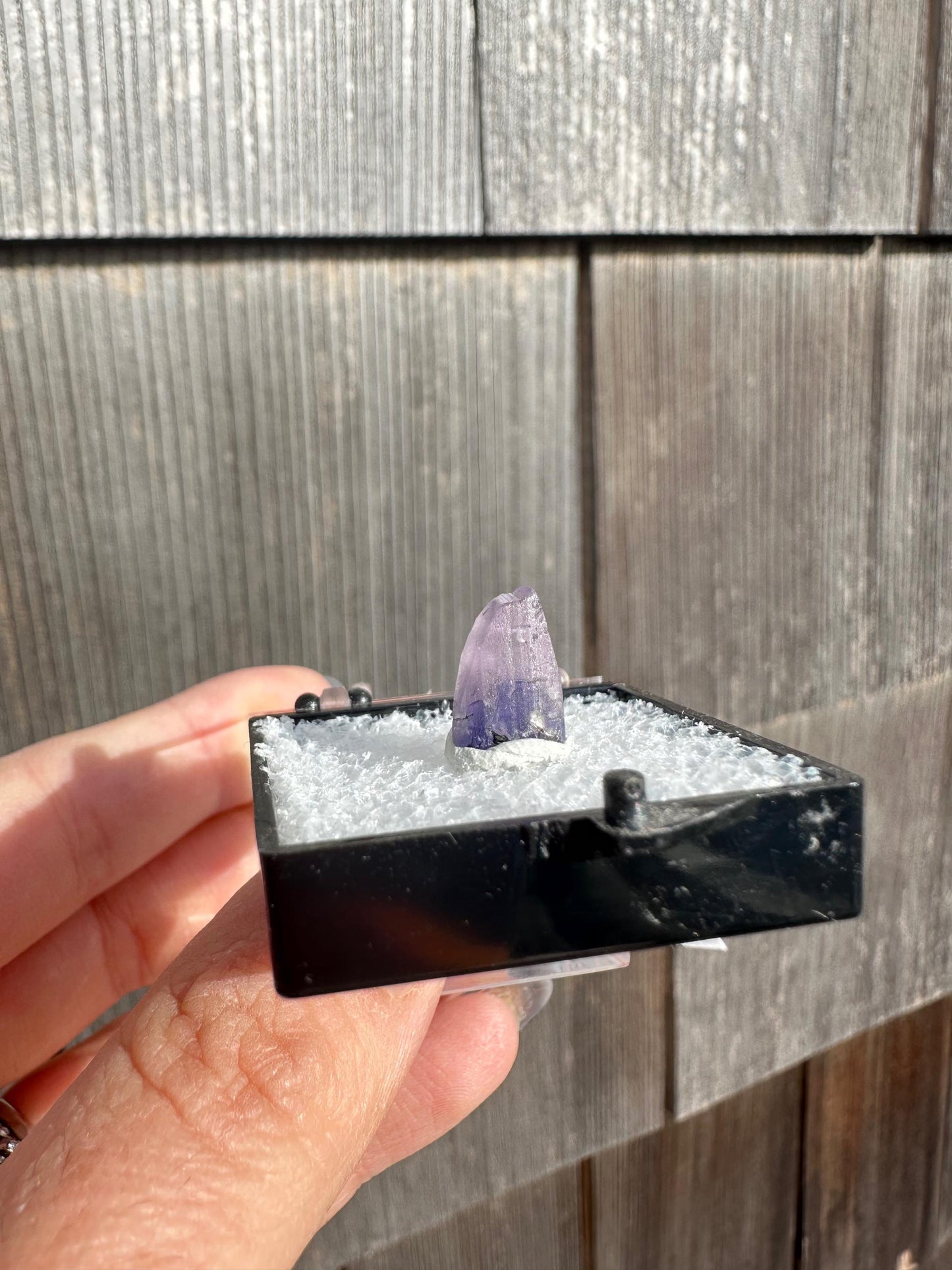 Terminated Tanzanite Crystal from Tanzania