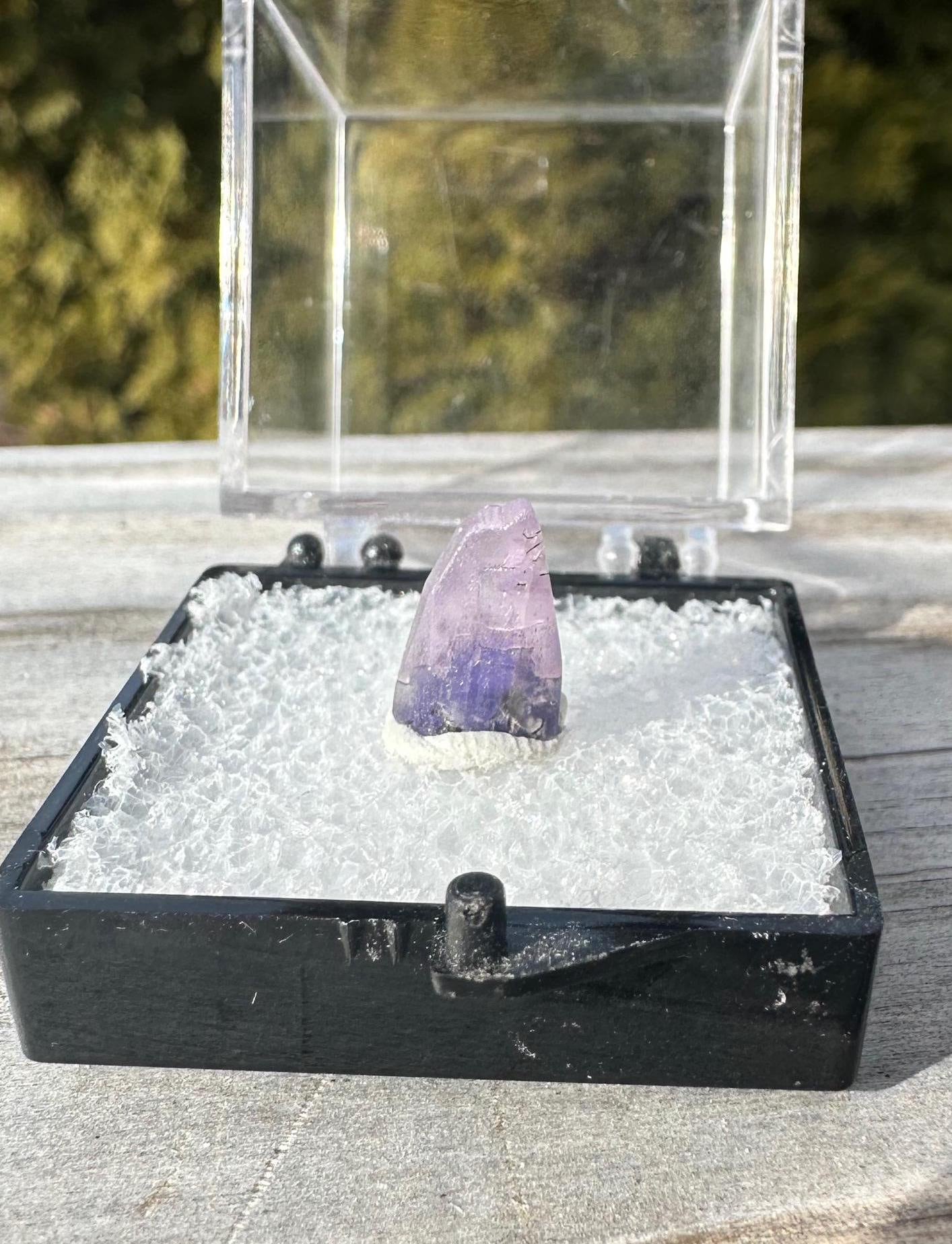 Terminated Tanzanite Crystal from Tanzania
