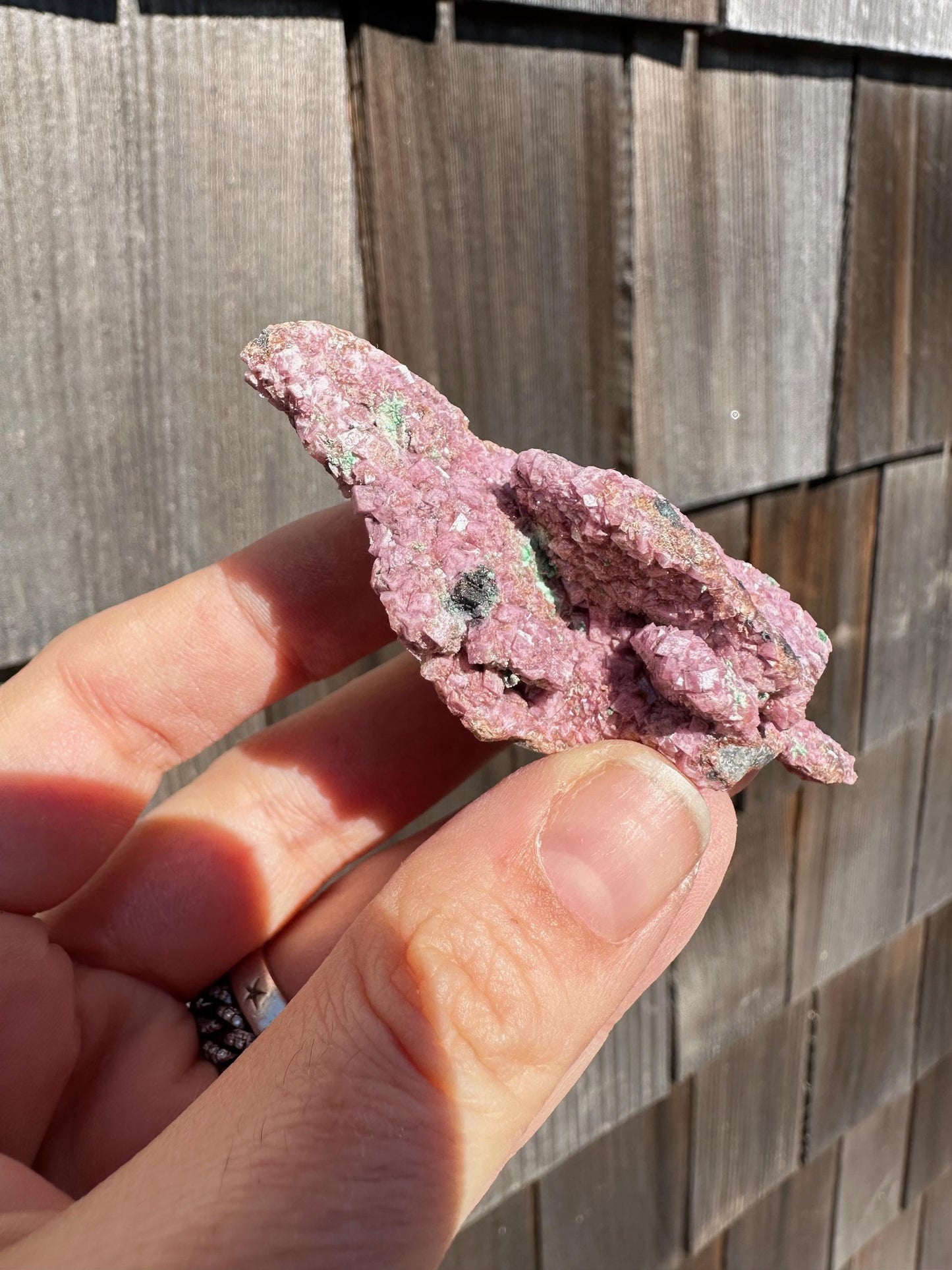 Pink Cobalto Dolomite Crystals from Morocco
