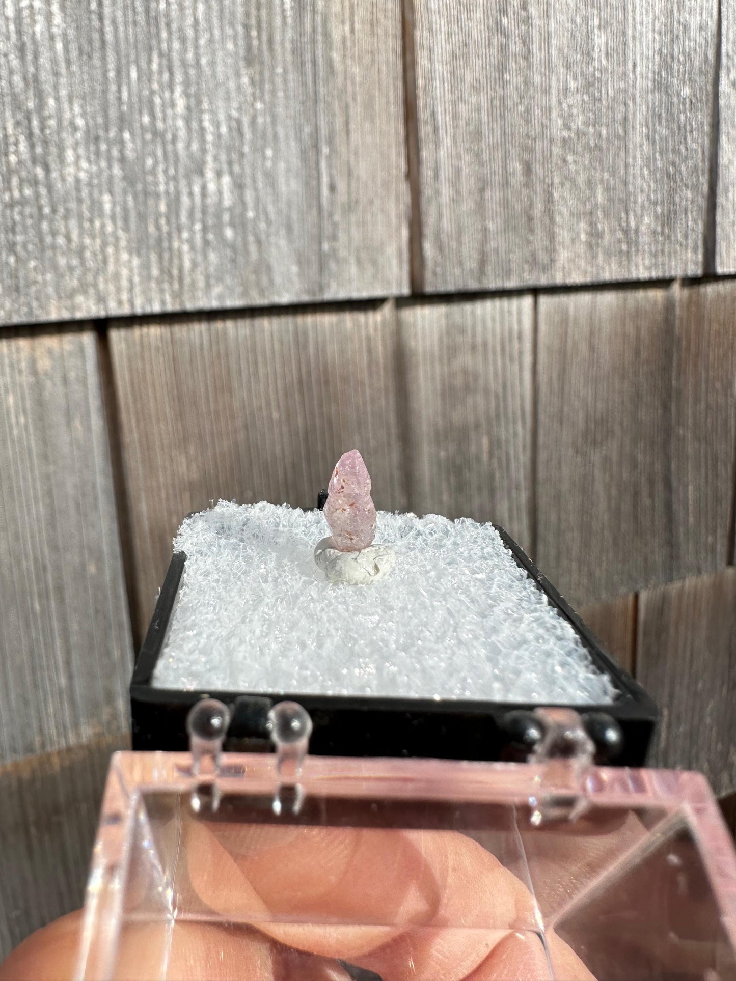 Pink Sapphire Crystal from Sri Lanka