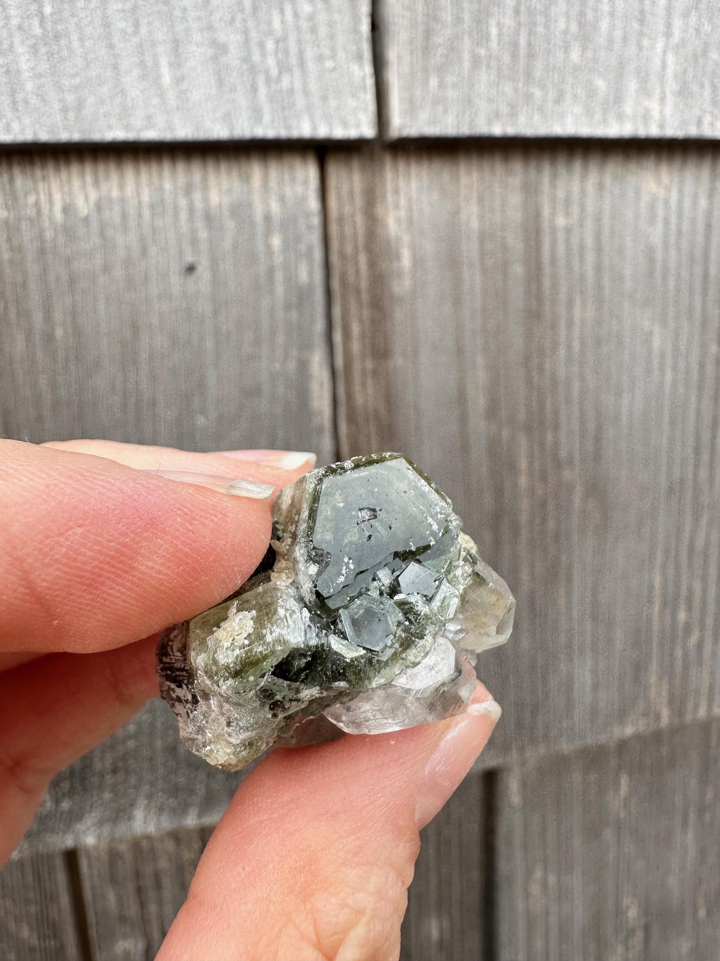 Apatite Crystals with Quartz from Panasquiera Mines Portugal