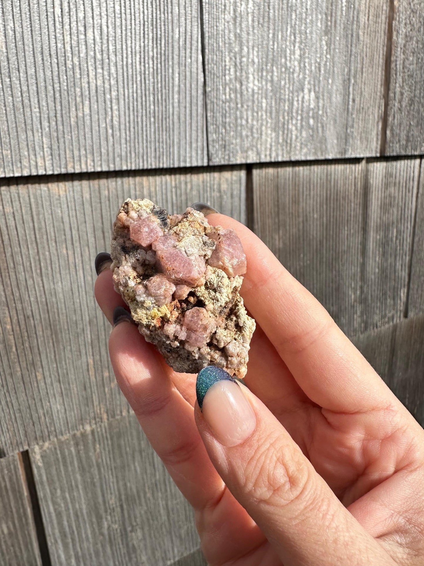 Pink Grossular Garnet from Xalostoc, Mexico