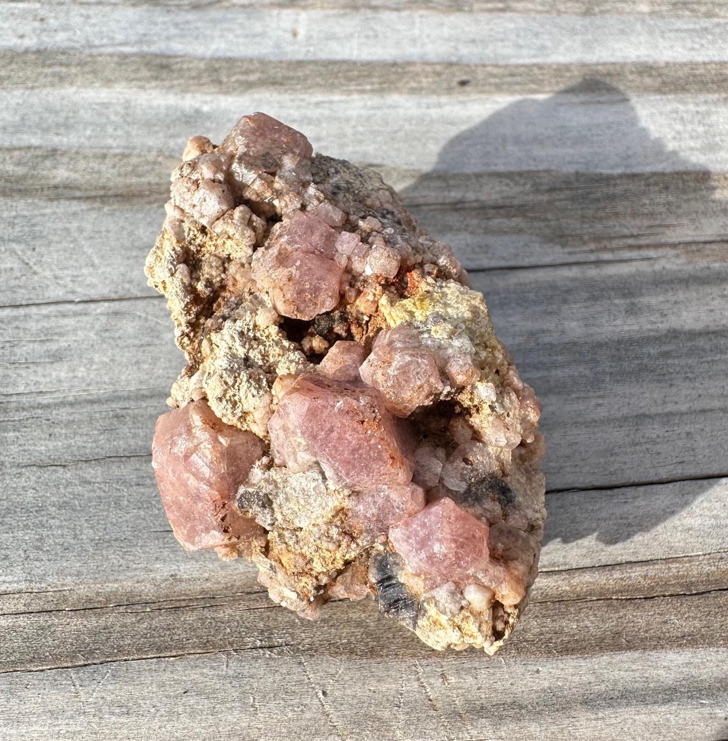 Pink Grossular Garnet from Xalostoc, Mexico