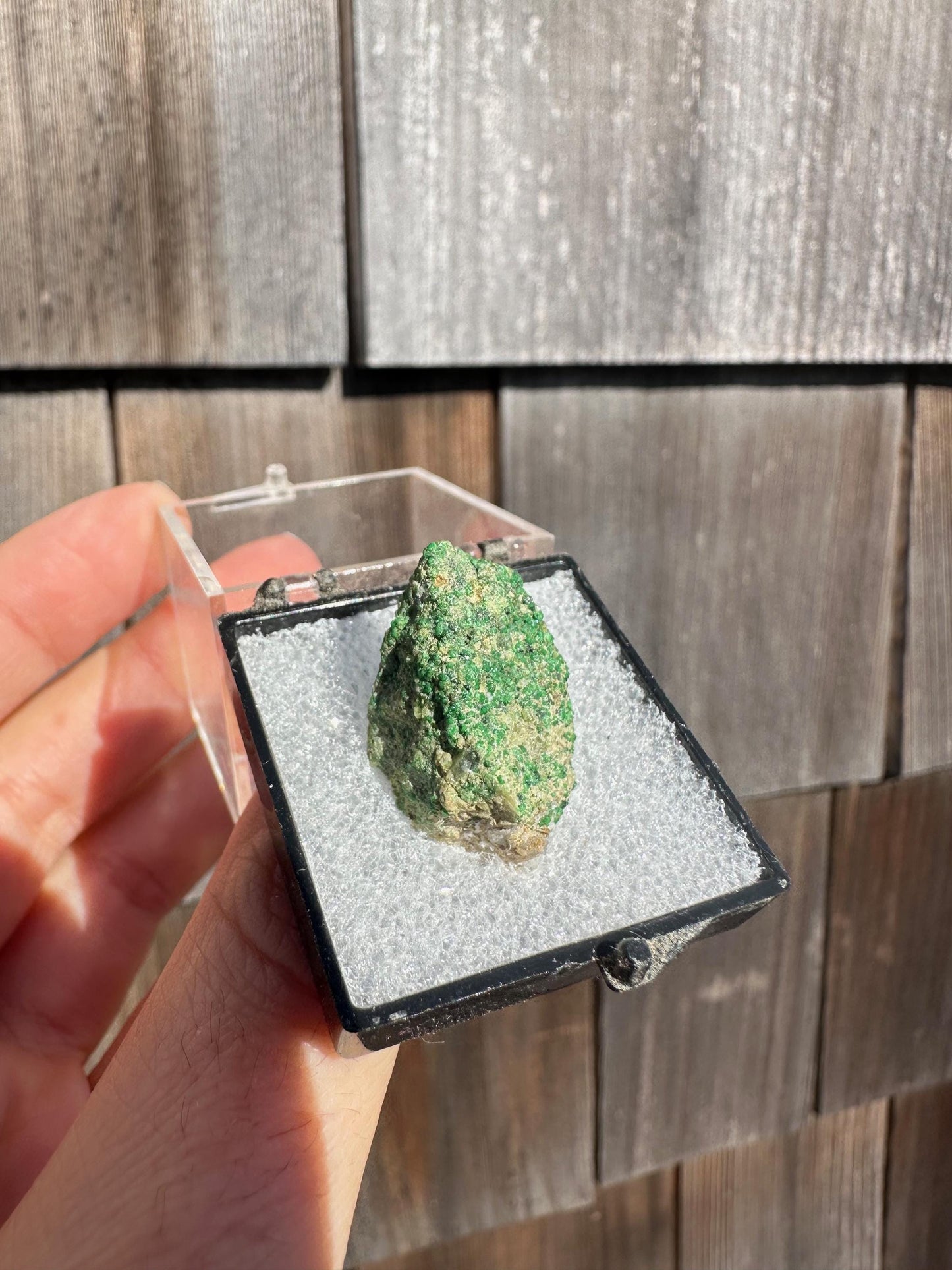 Chromium Grossular Garnet from Orford Nickel Mine Canada