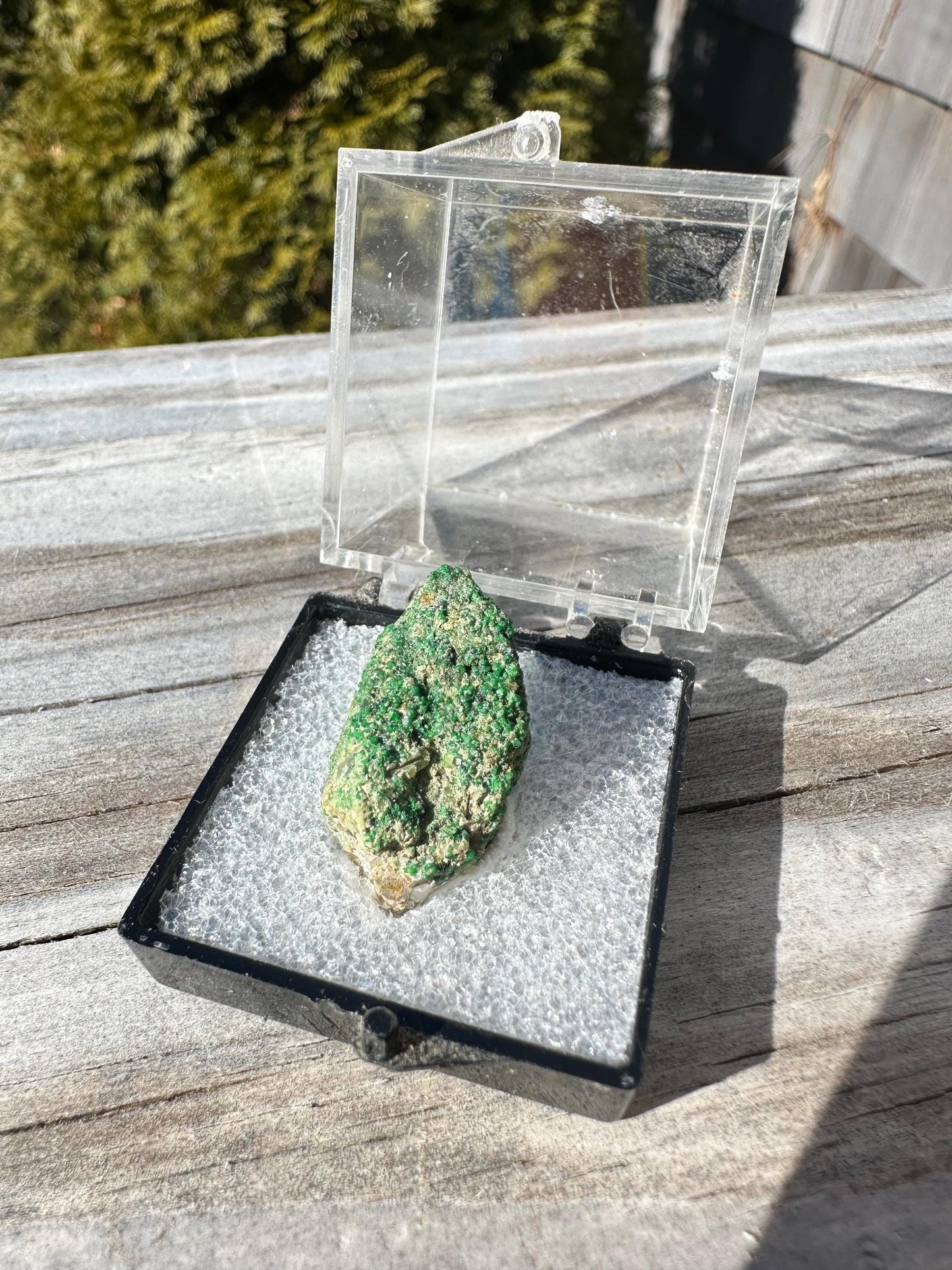 Chromium Grossular Garnet from Orford Nickel Mine Canada