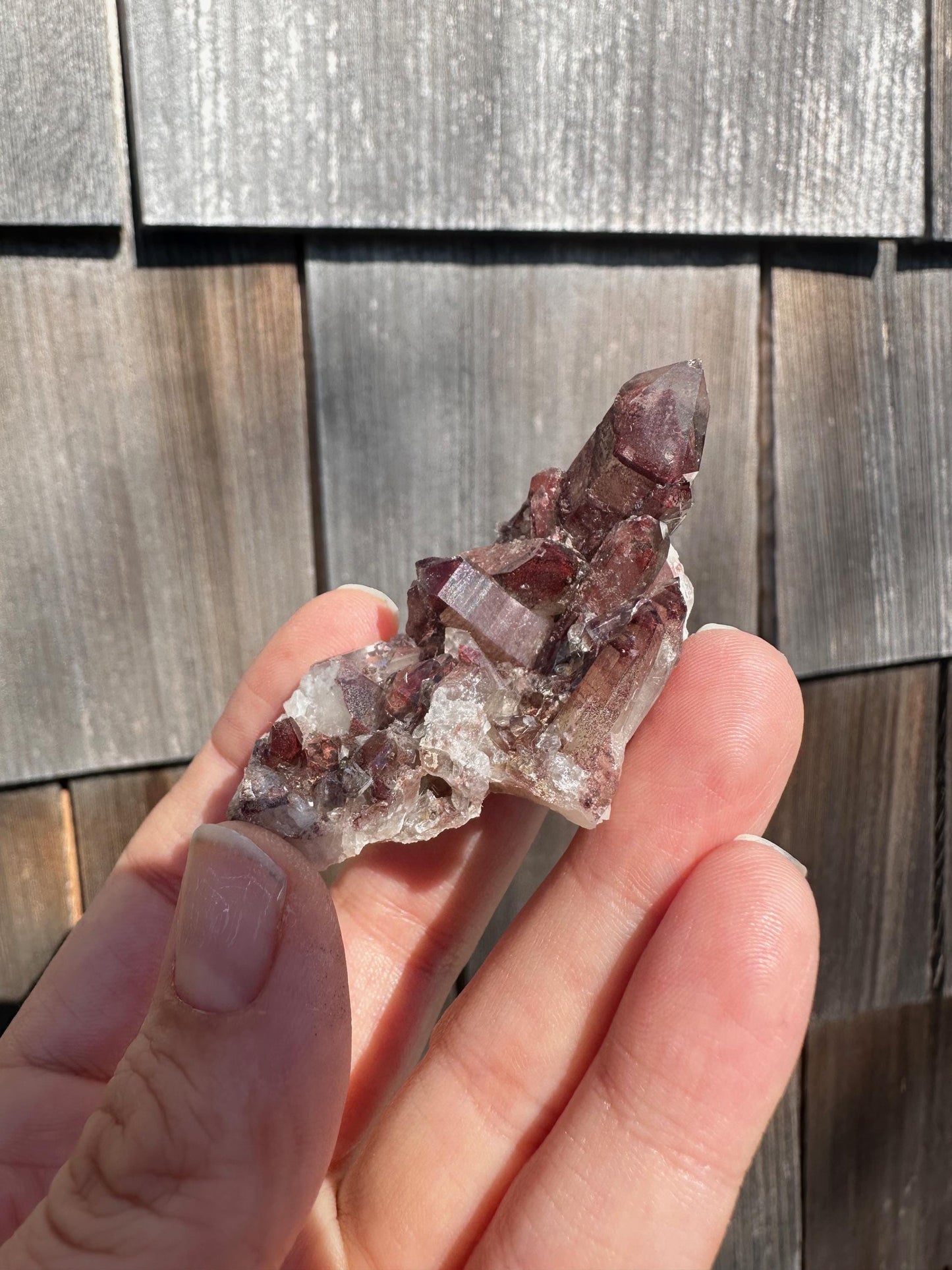 Orange River Quartz Cluster from South Africa