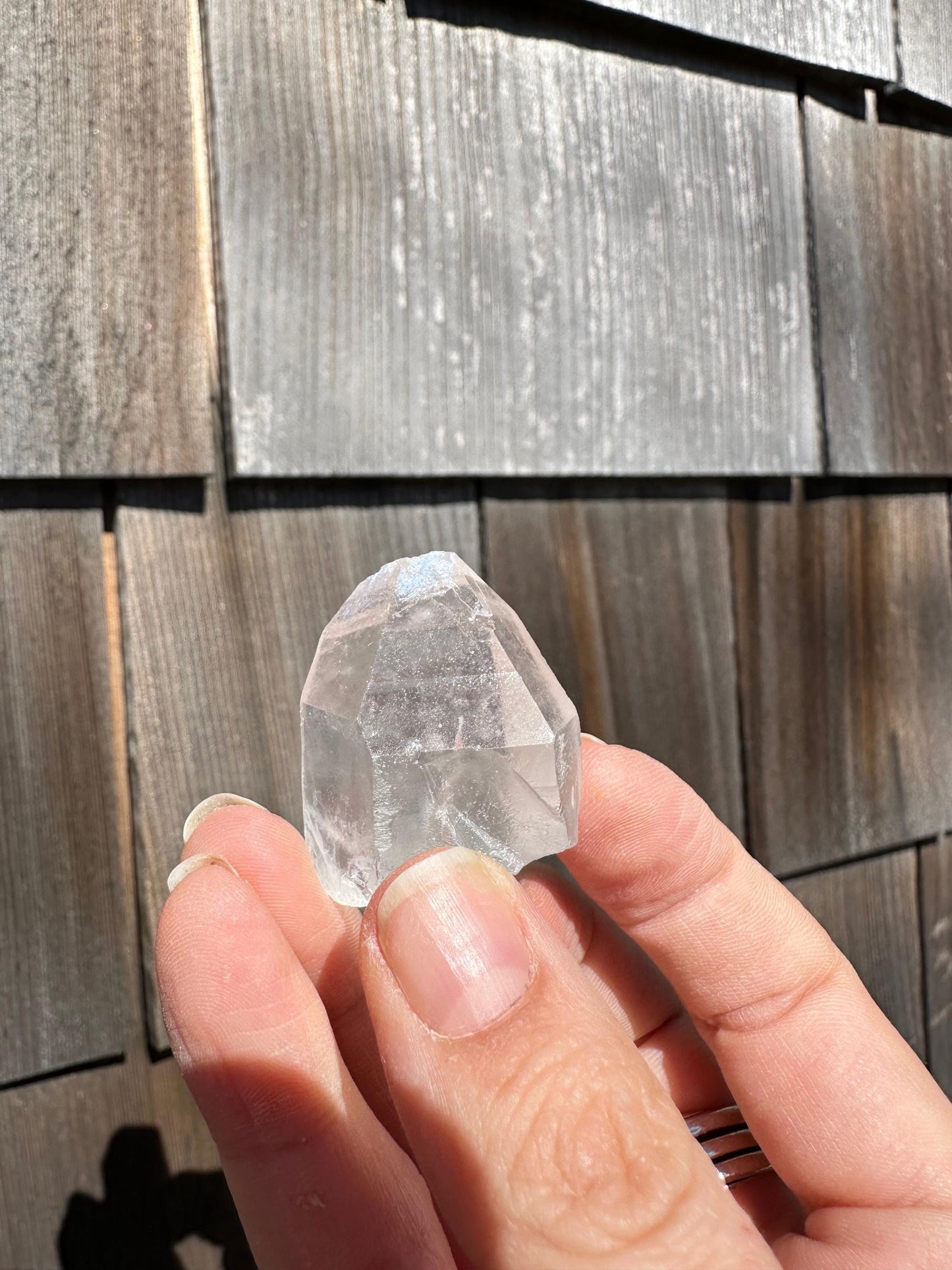Quartz with Dumortierite Inclusions from Bahia, Brazil