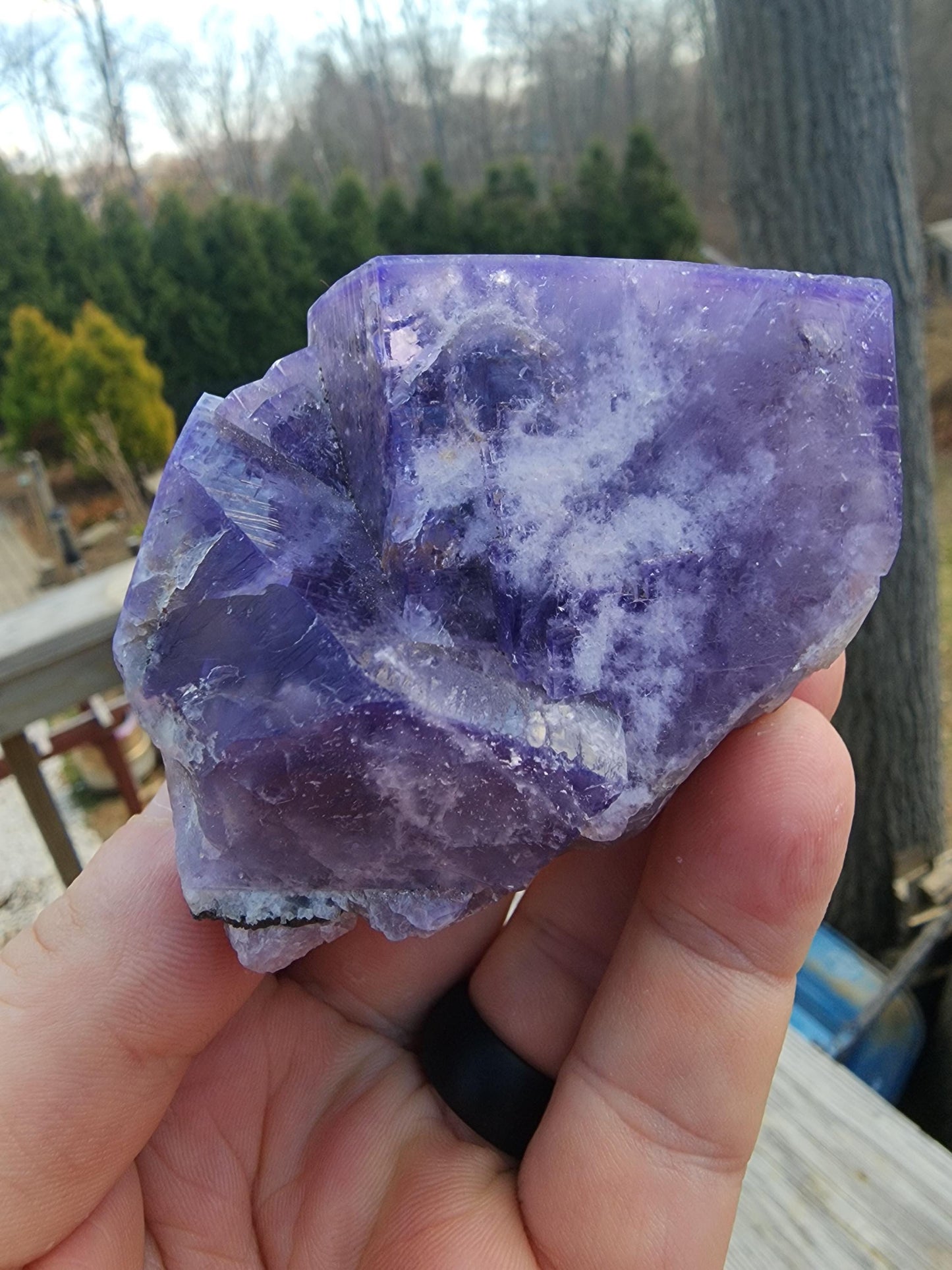 Weardale Fluorite Crystal from Durham County, England
