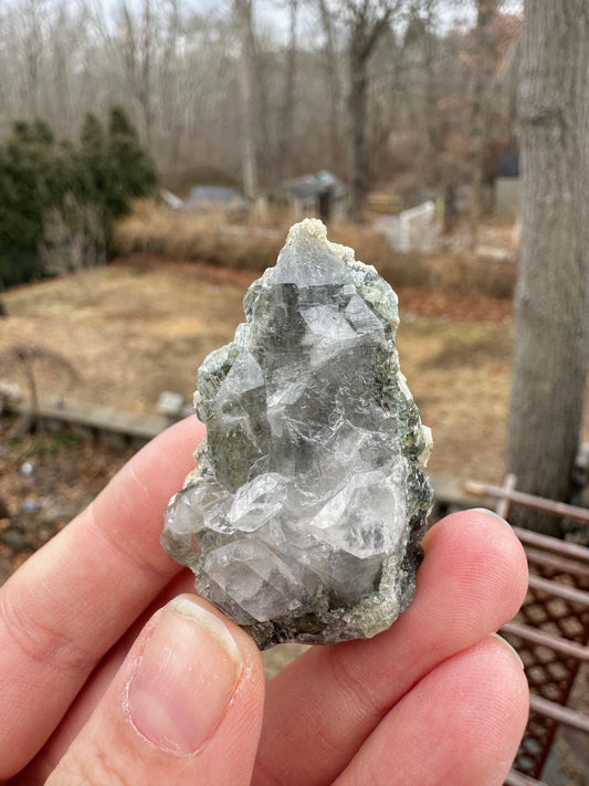 Apatite Crystals with Quartz from Panasquiera Mines Portugal