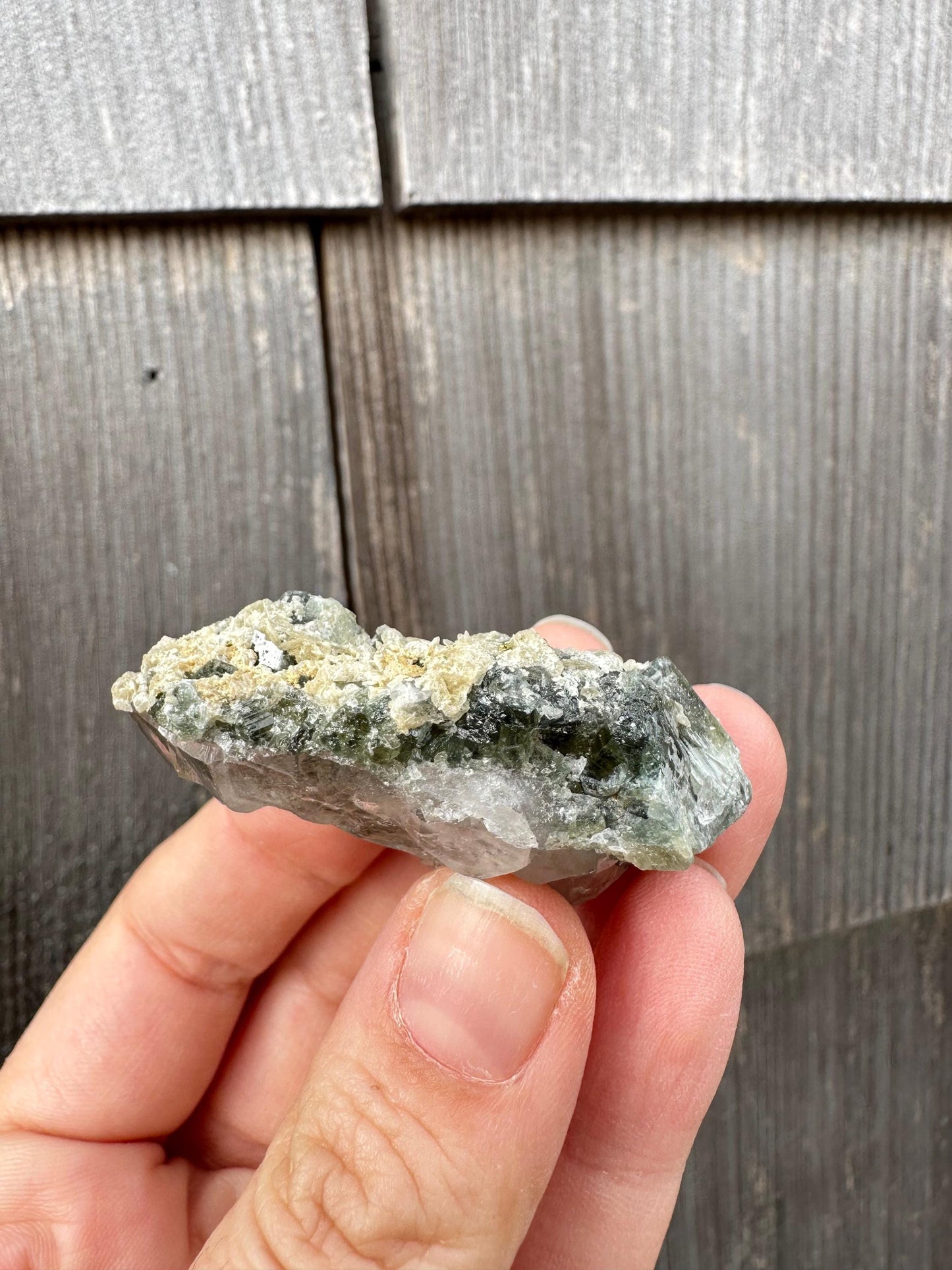 Apatite Crystals with Quartz from Panasquiera Mines Portugal