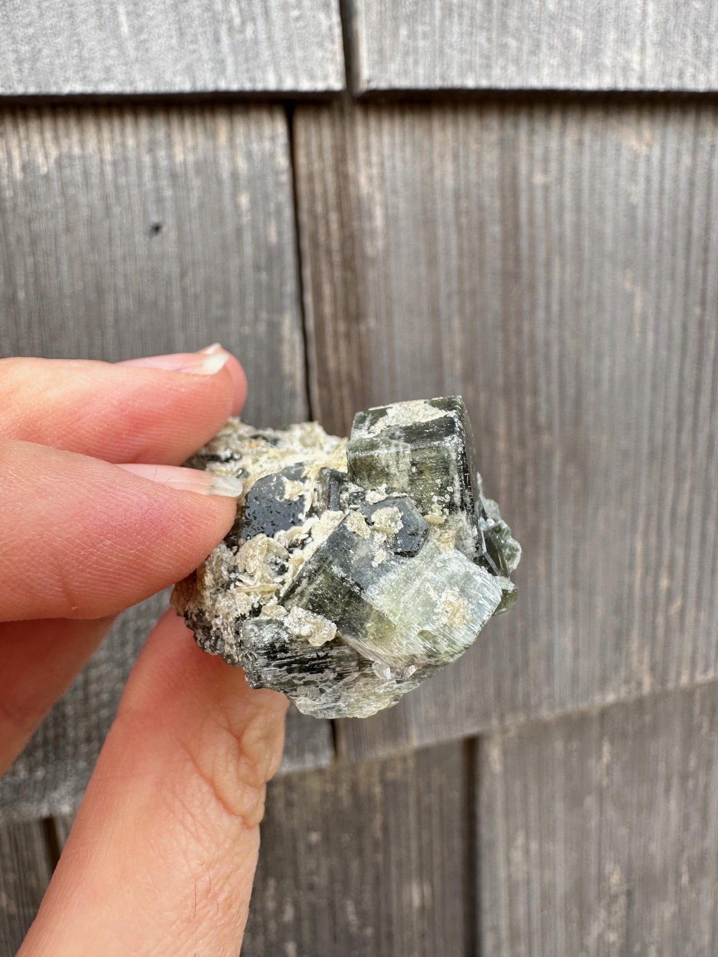 Apatite Crystals with Quartz from Panasquiera Mines Portugal