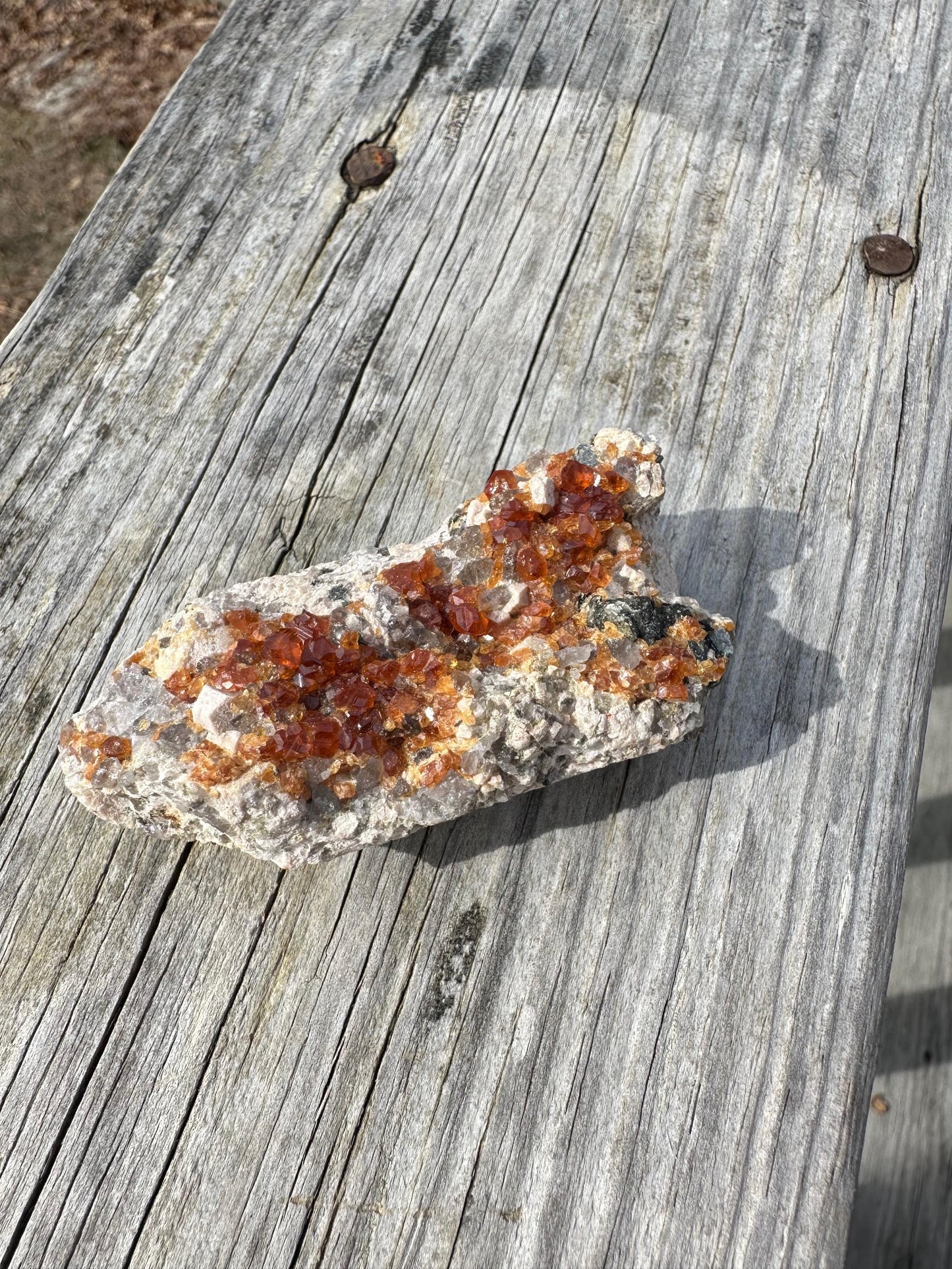 Orange Spessartine Garnets from Wushan Mine, China
