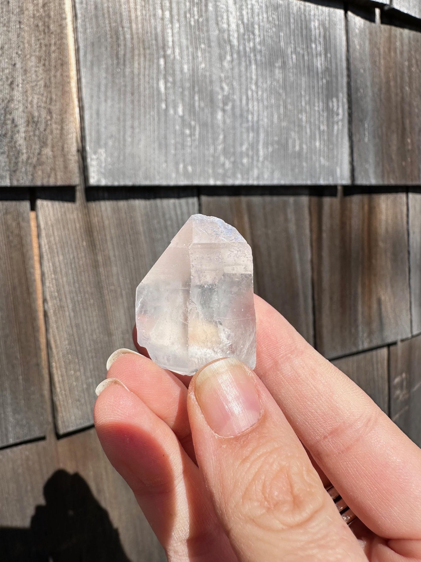Quartz with Dumortierite Inclusions from Bahia, Brazil