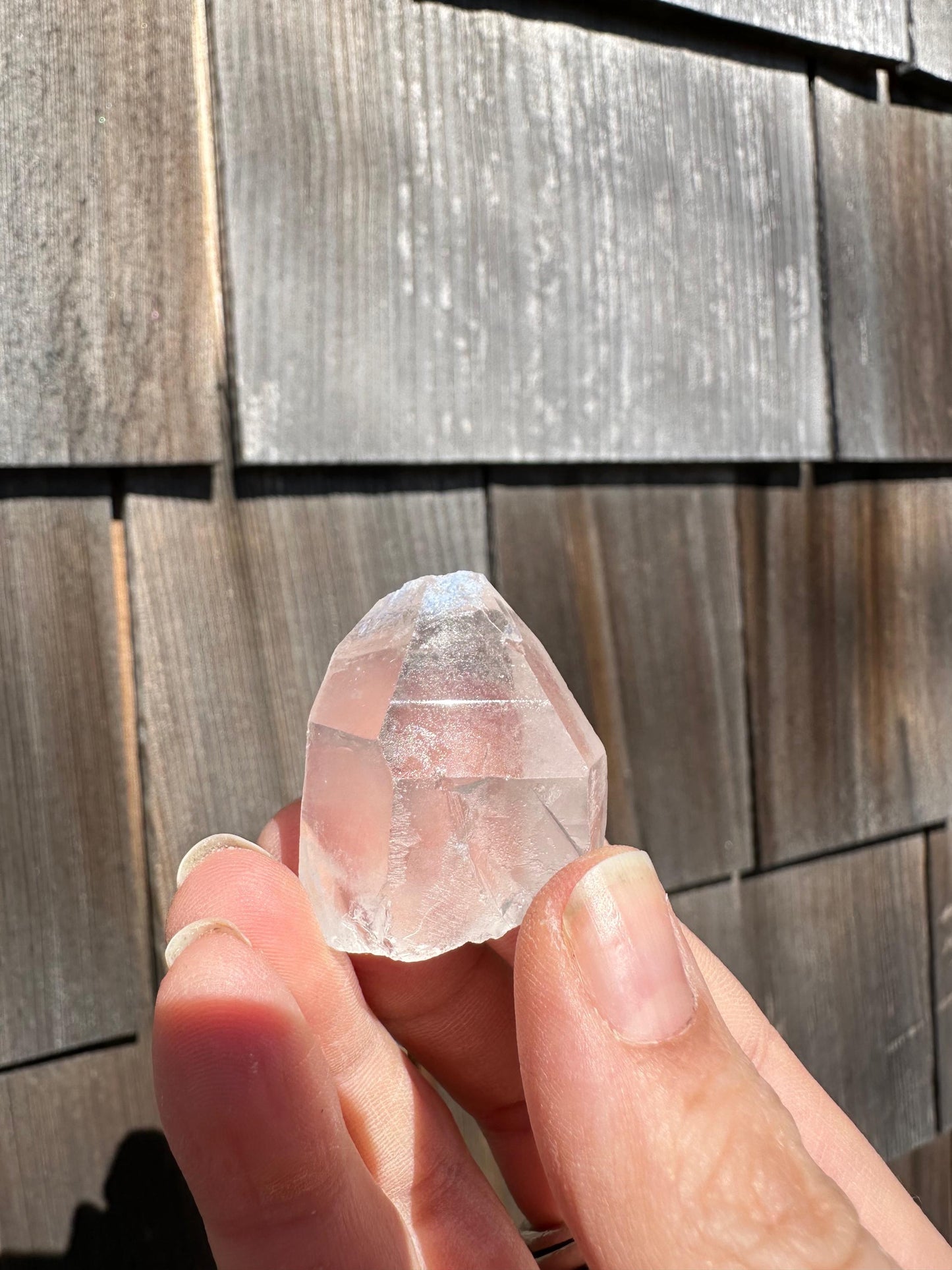 Quartz with Dumortierite Inclusions from Bahia, Brazil