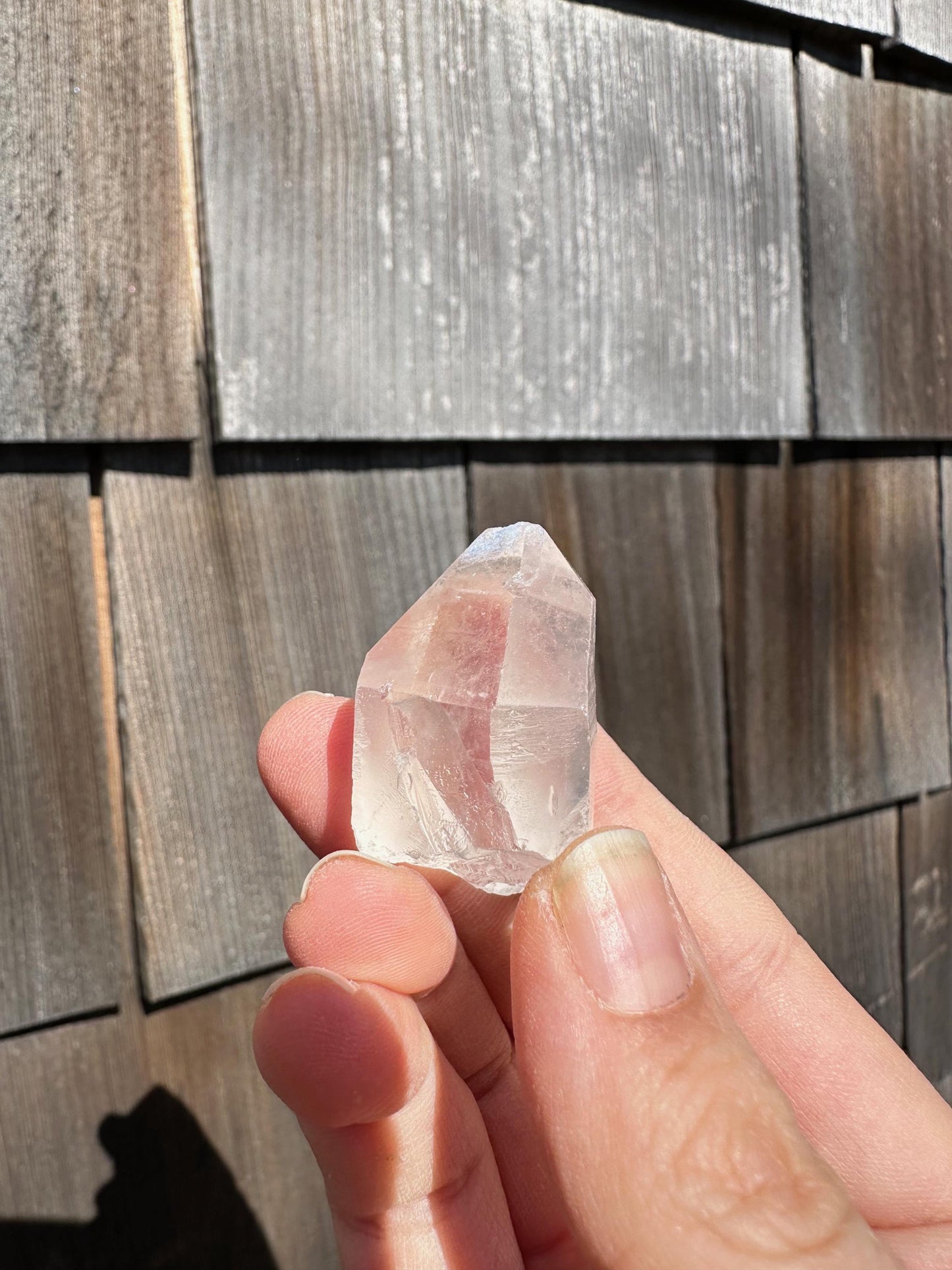 Quartz with Dumortierite Inclusions from Bahia, Brazil