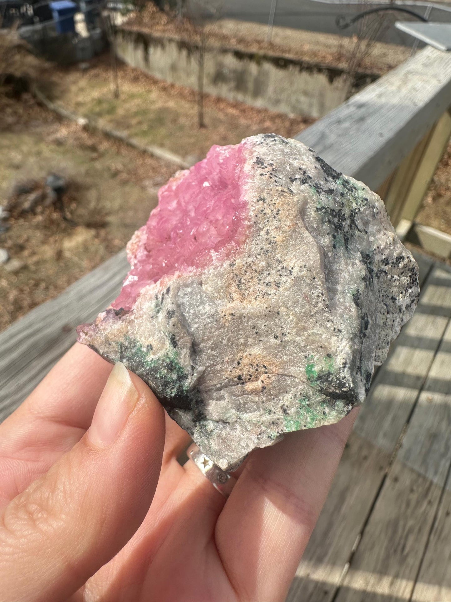 Cobaltoan Calcite Cluster from Zaire
