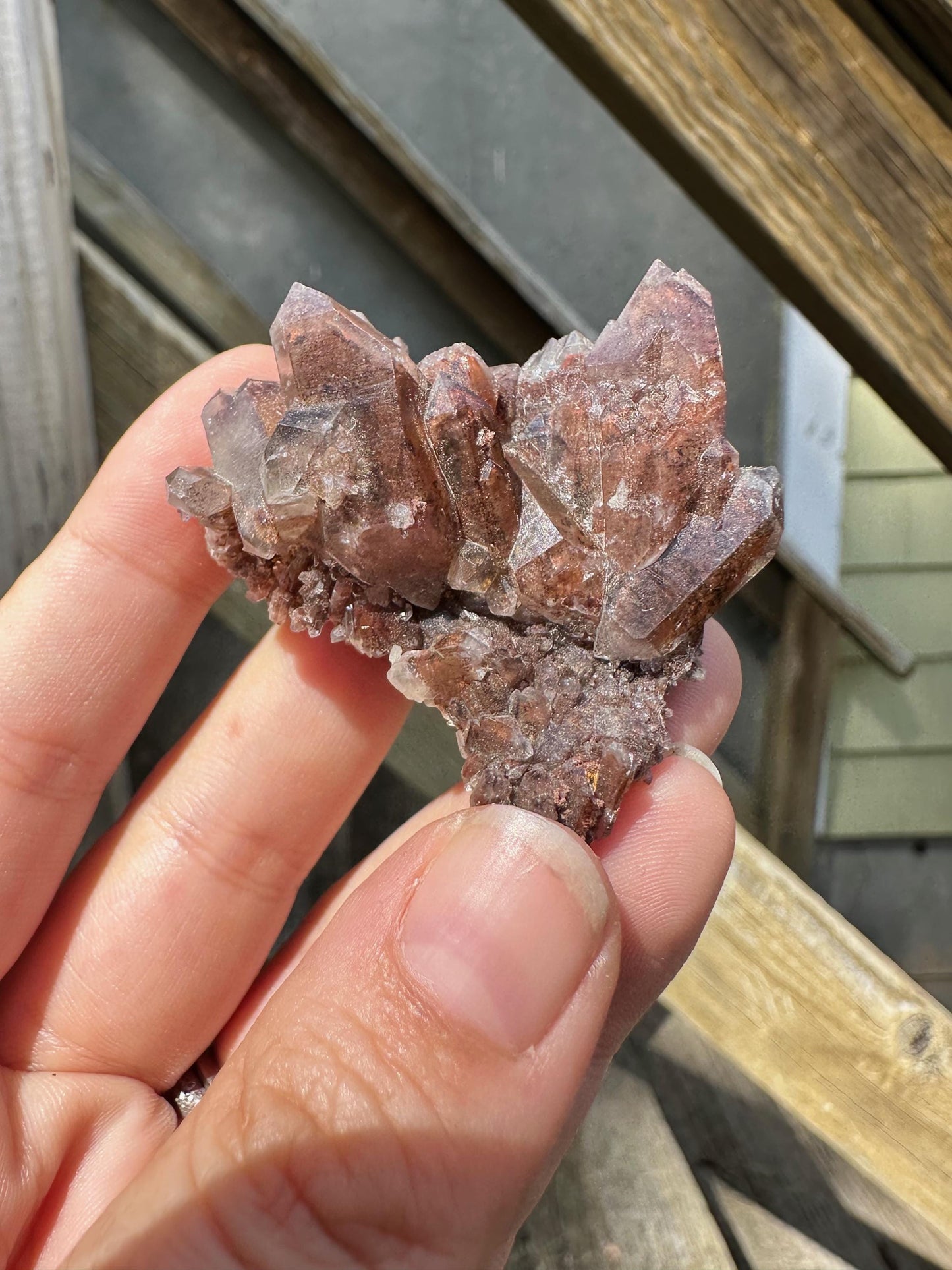 Orange River Quartz Cluster from South Africa